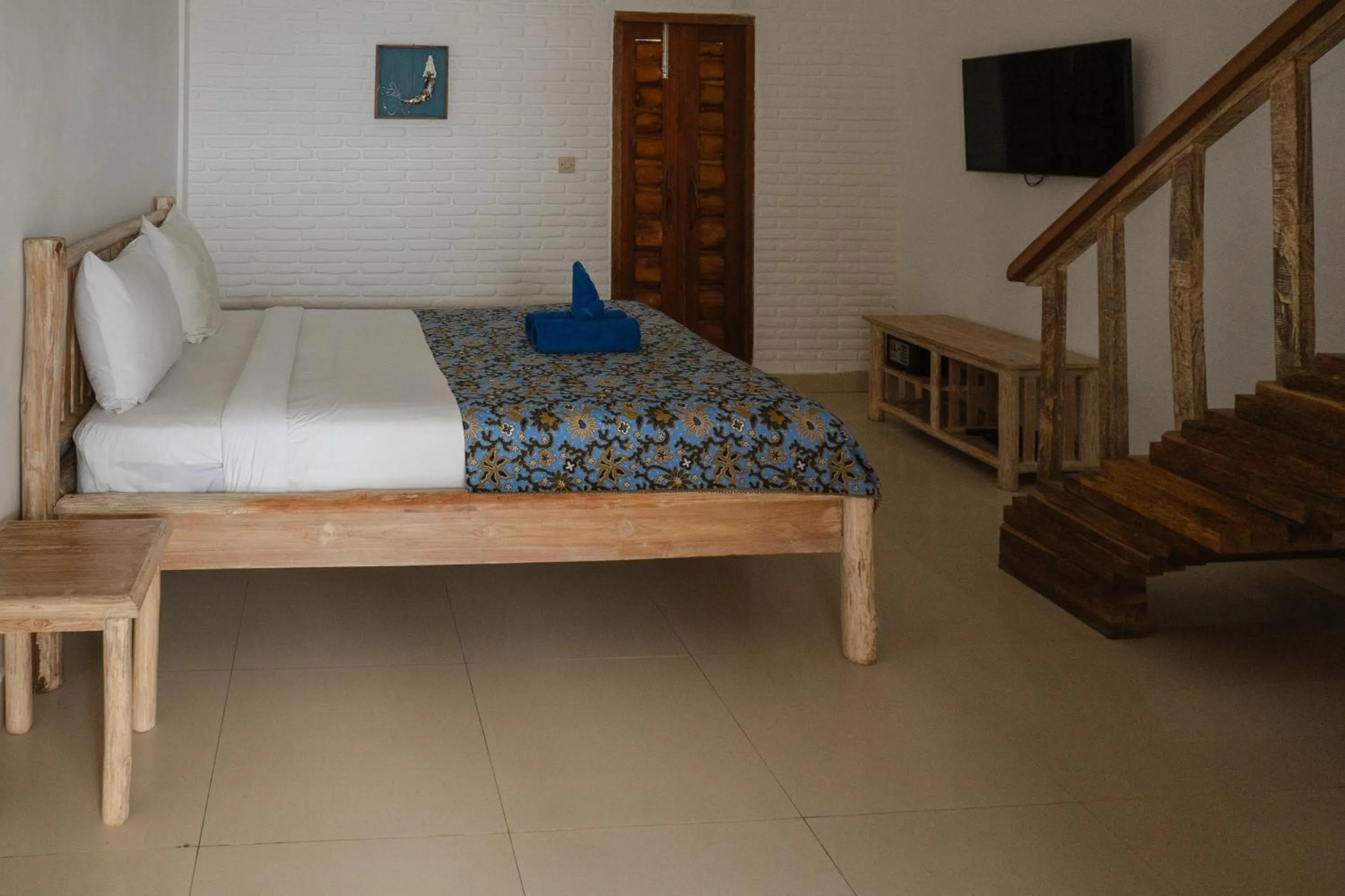 Bed in Villa Rika