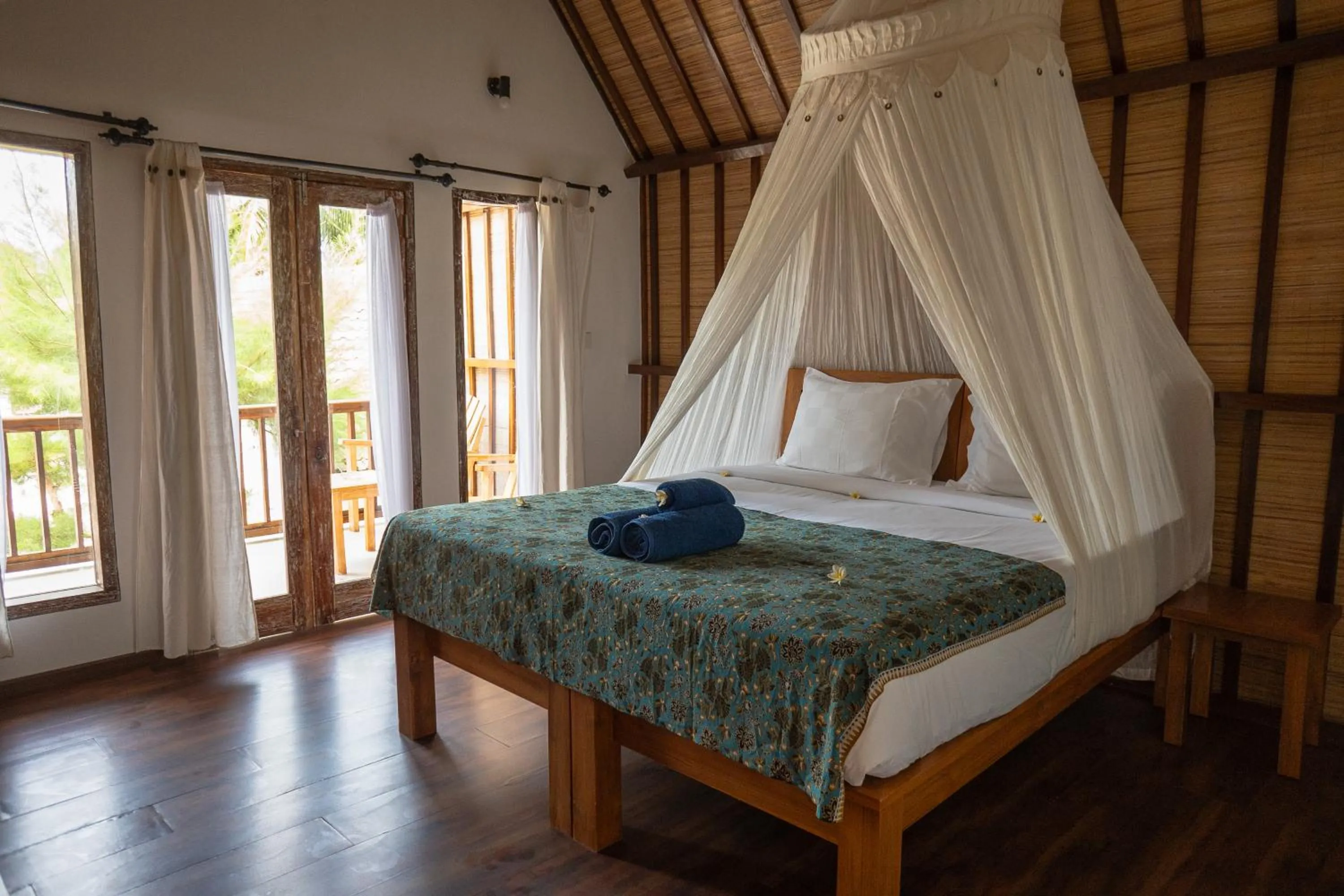 Bed in Villa Rika