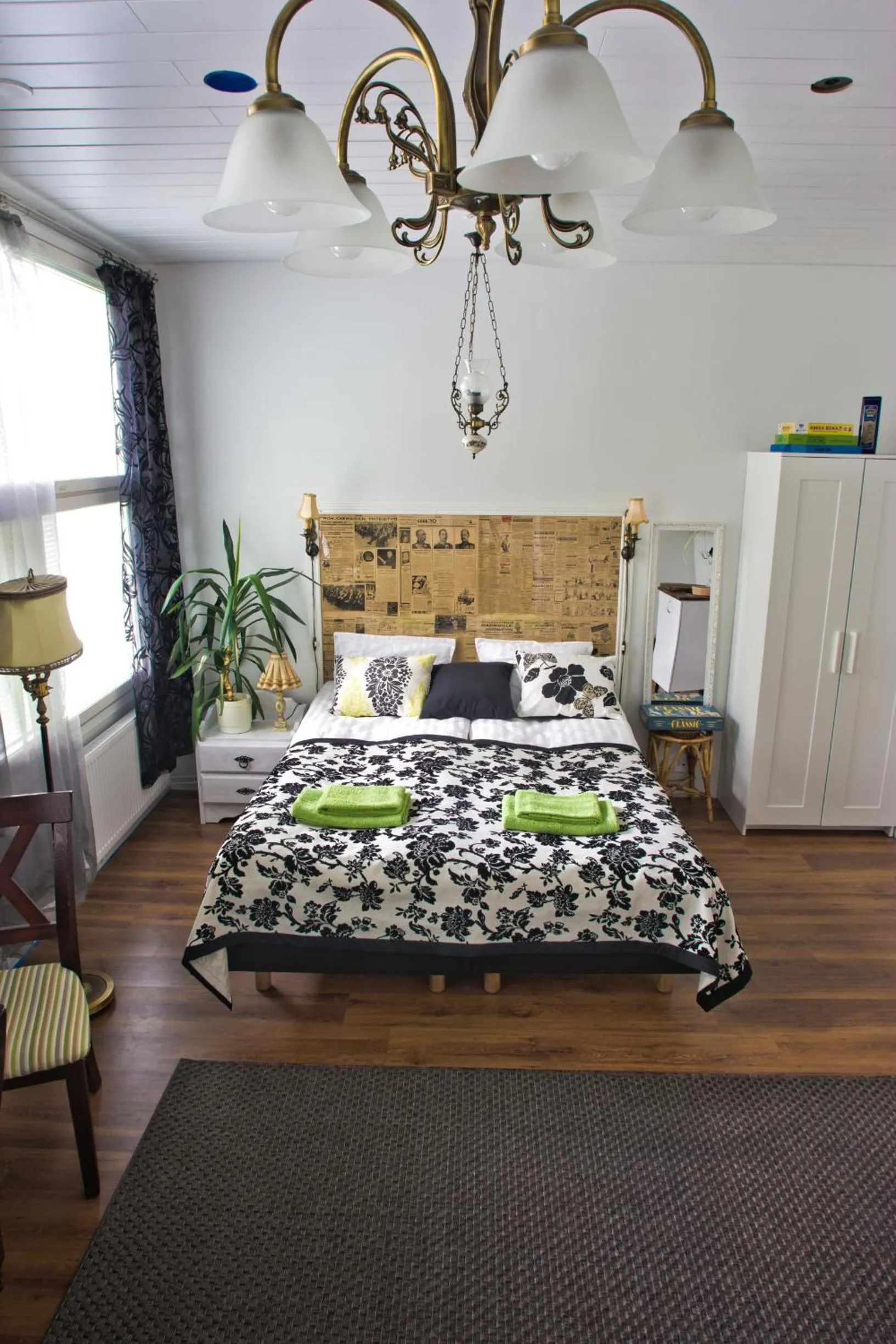 Bedroom, Bed in Salpalinjan Hovi