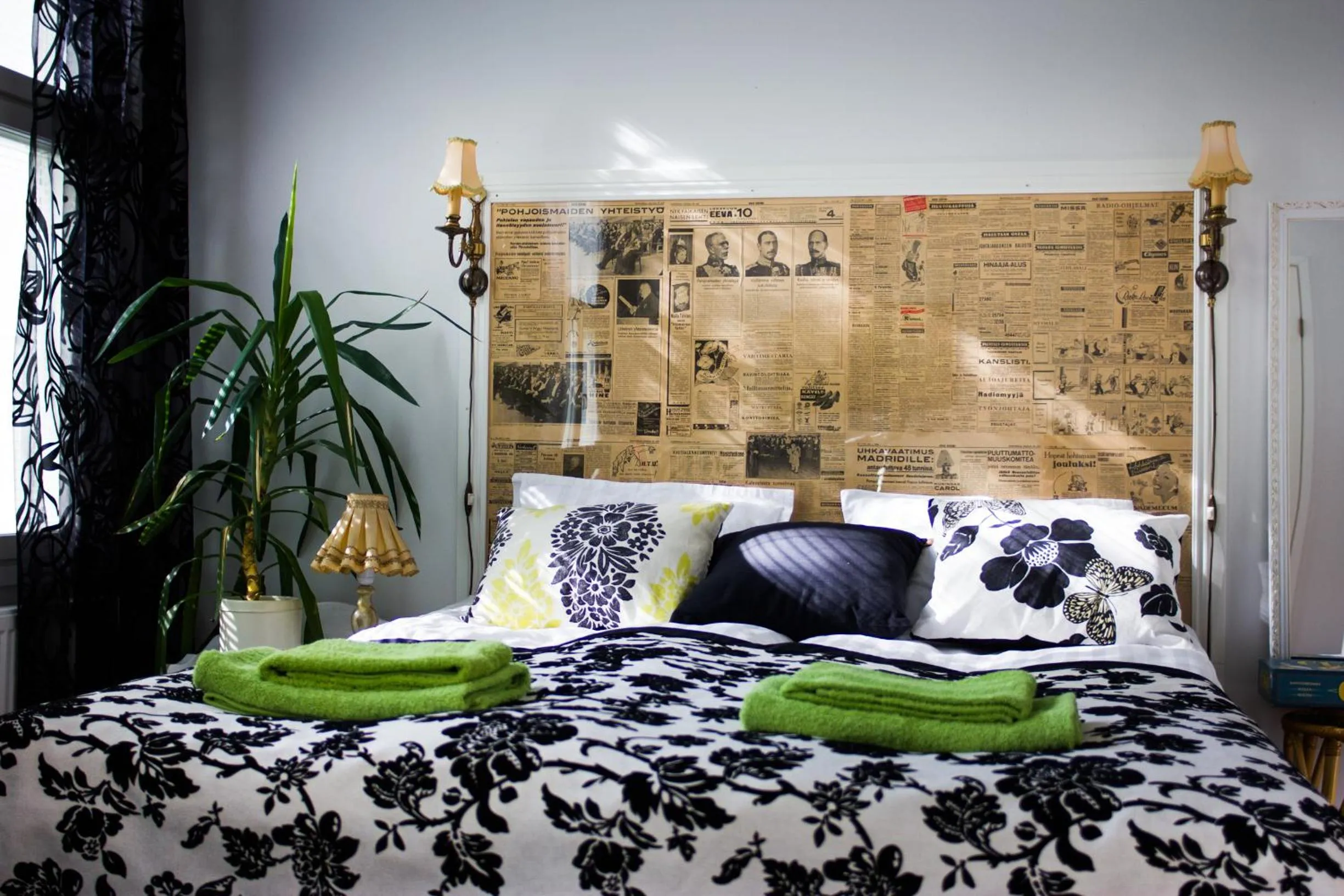 Bed in Salpalinjan Hovi