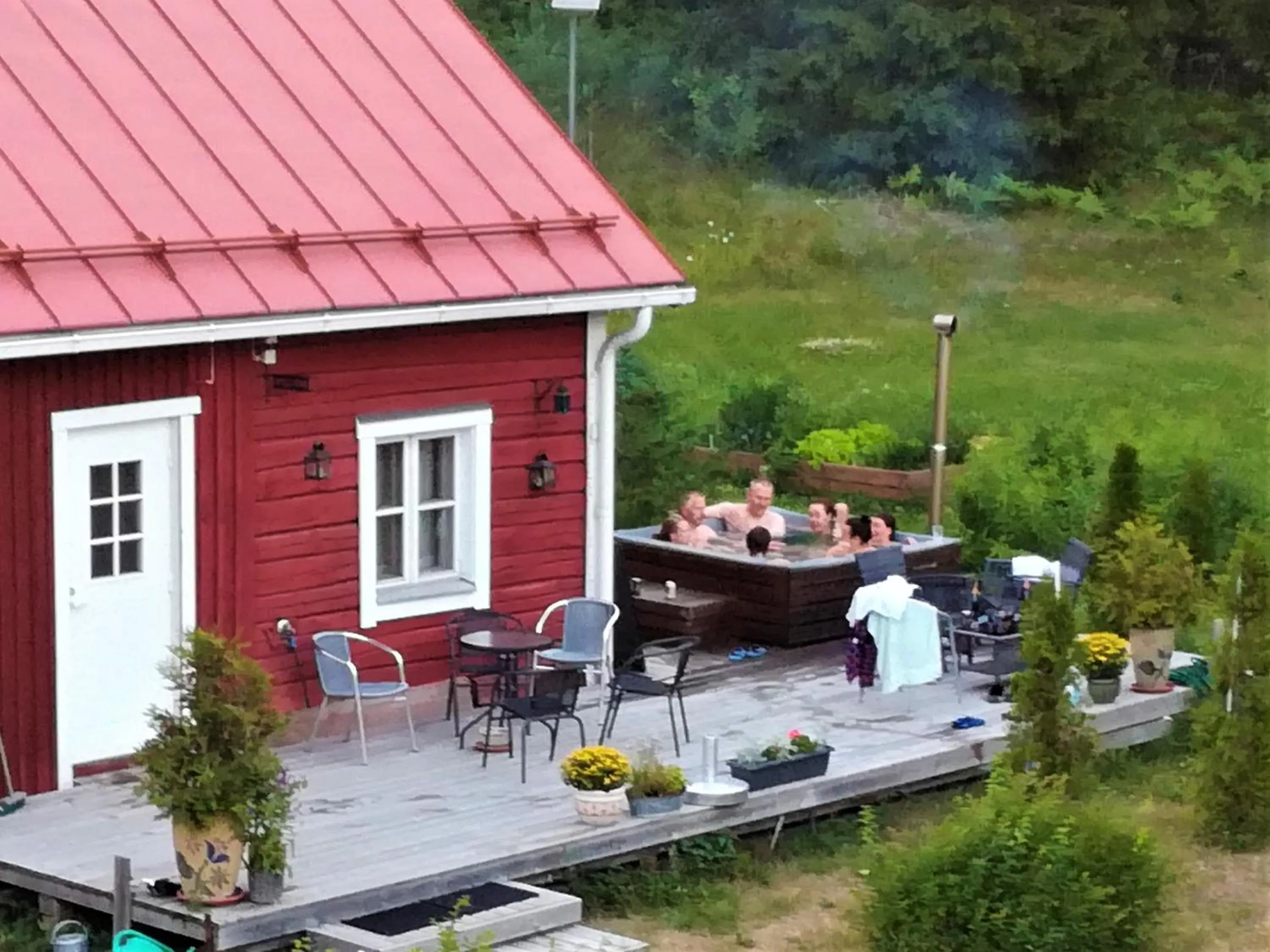 Sauna in Salpalinjan Hovi