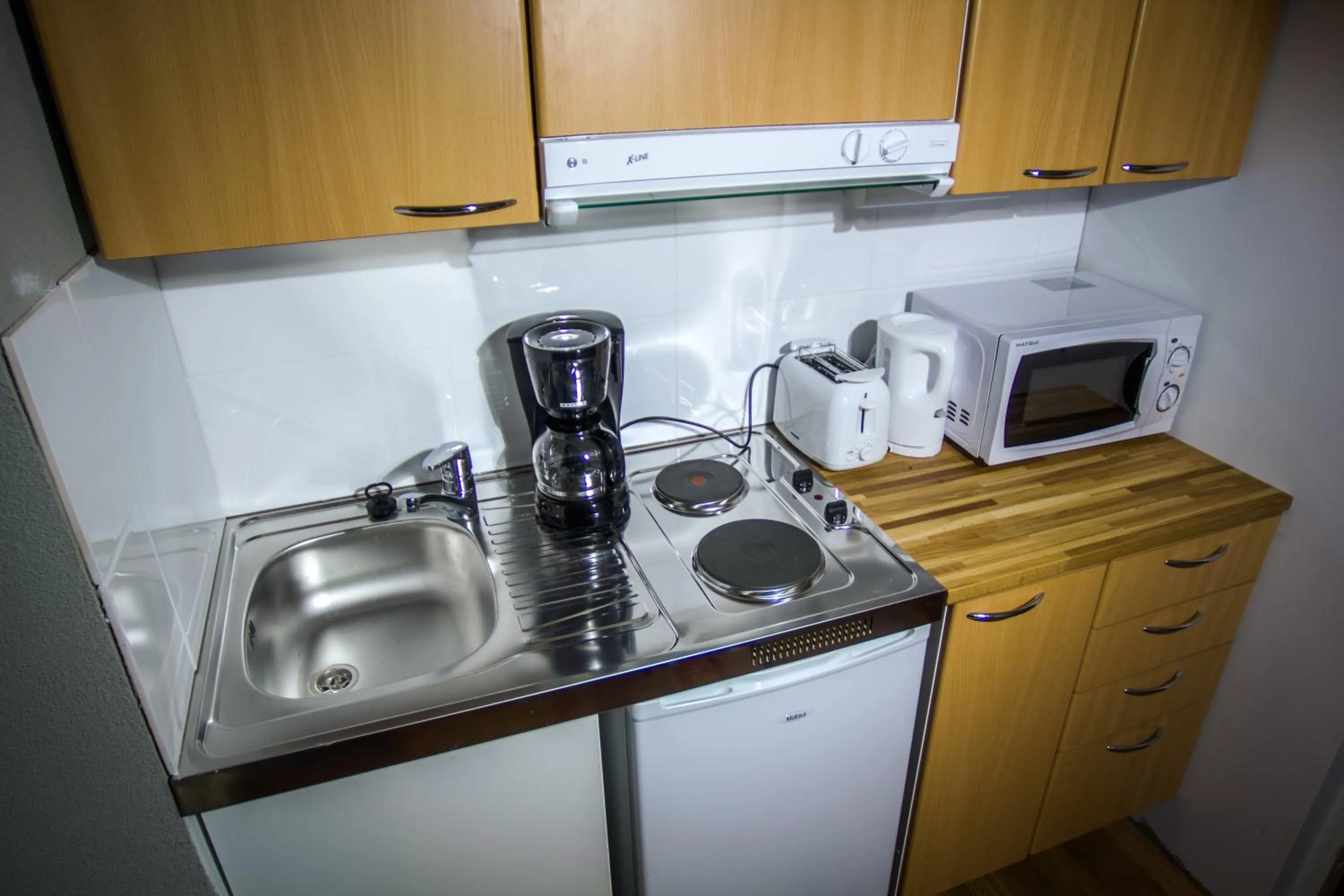 Kitchen or kitchenette in Salpalinjan Hovi