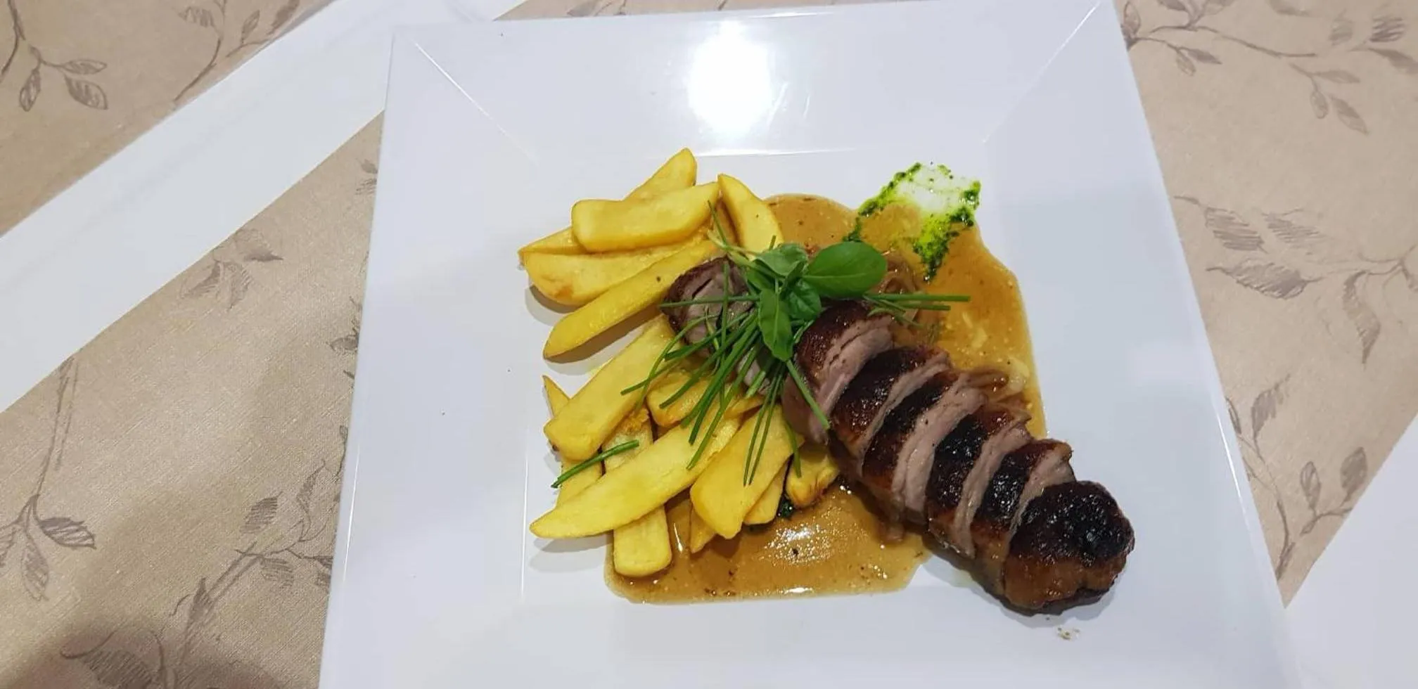 Food close-up in Hotel Barbakan