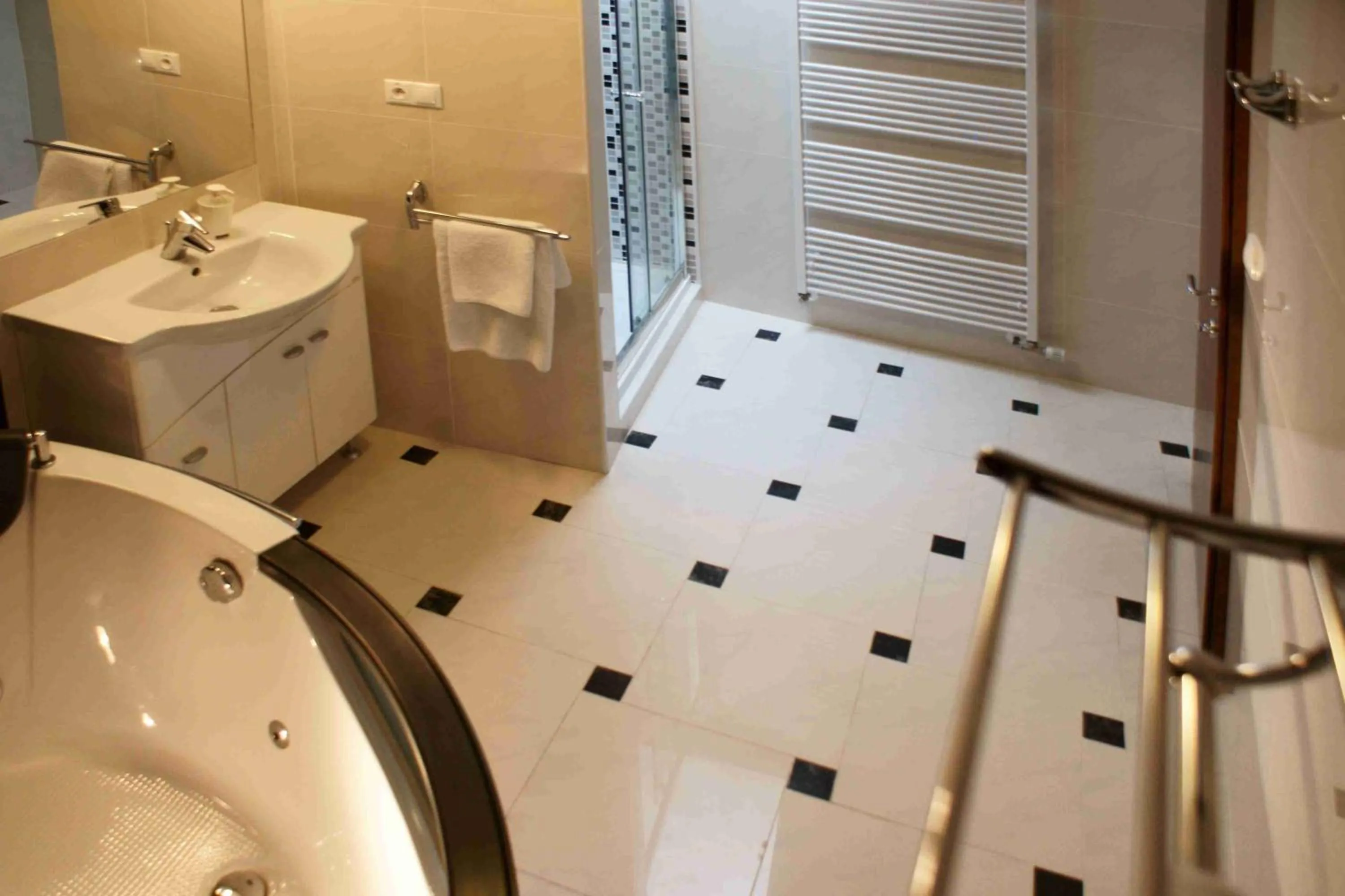 Bathroom in Hotel Barbakan