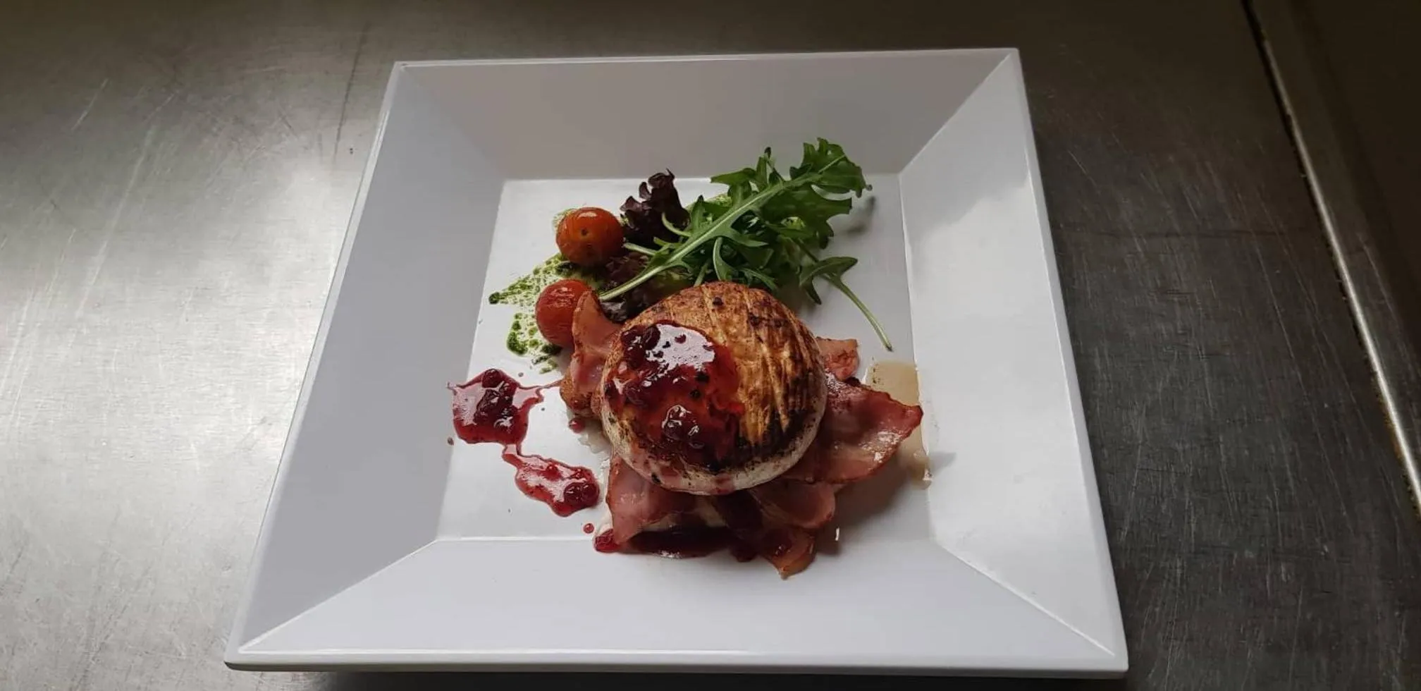 Food close-up in Hotel Barbakan