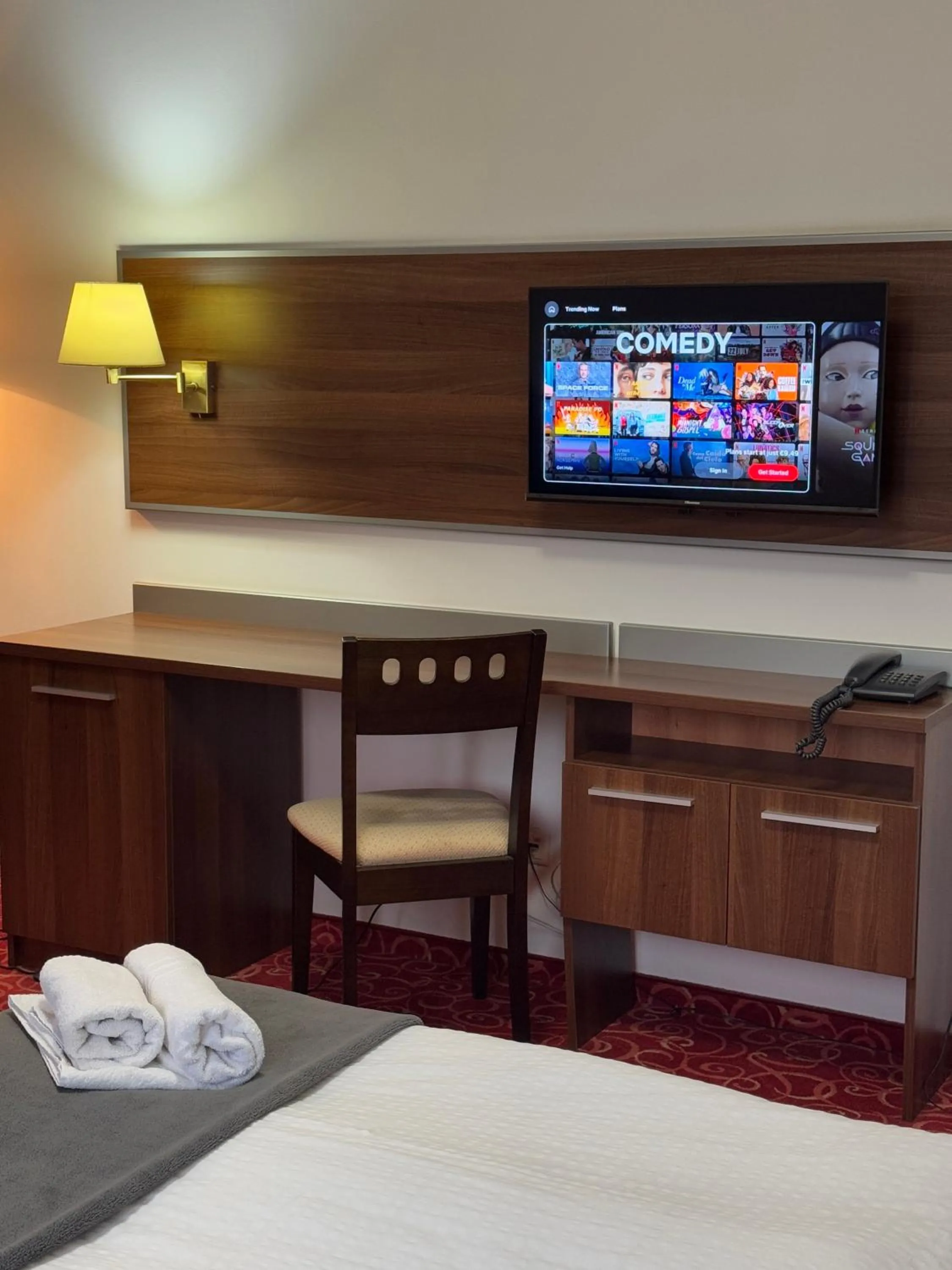 TV and multimedia, Bed in Hotel Barbakan