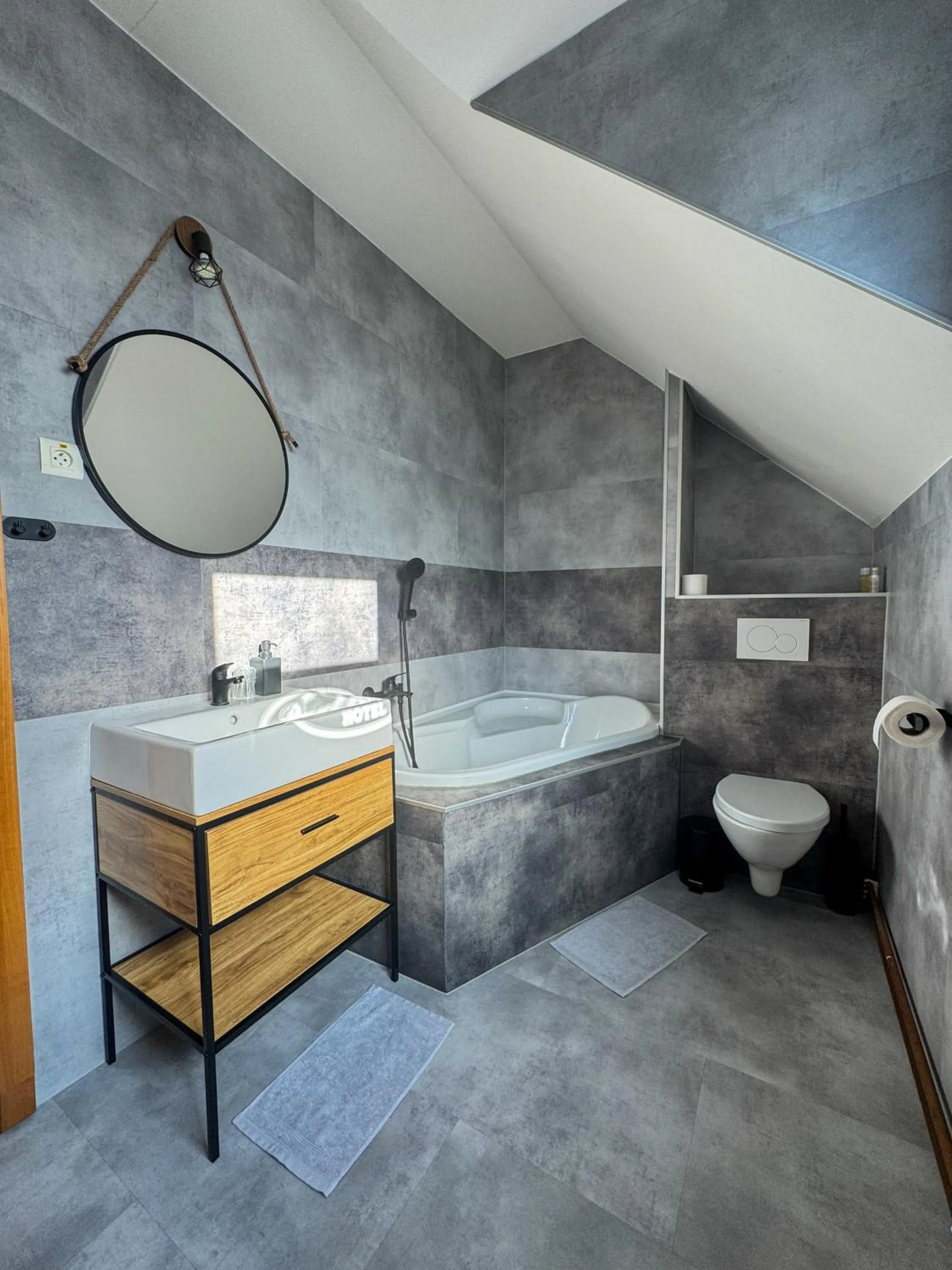 Bathroom in Hotel Barbakan