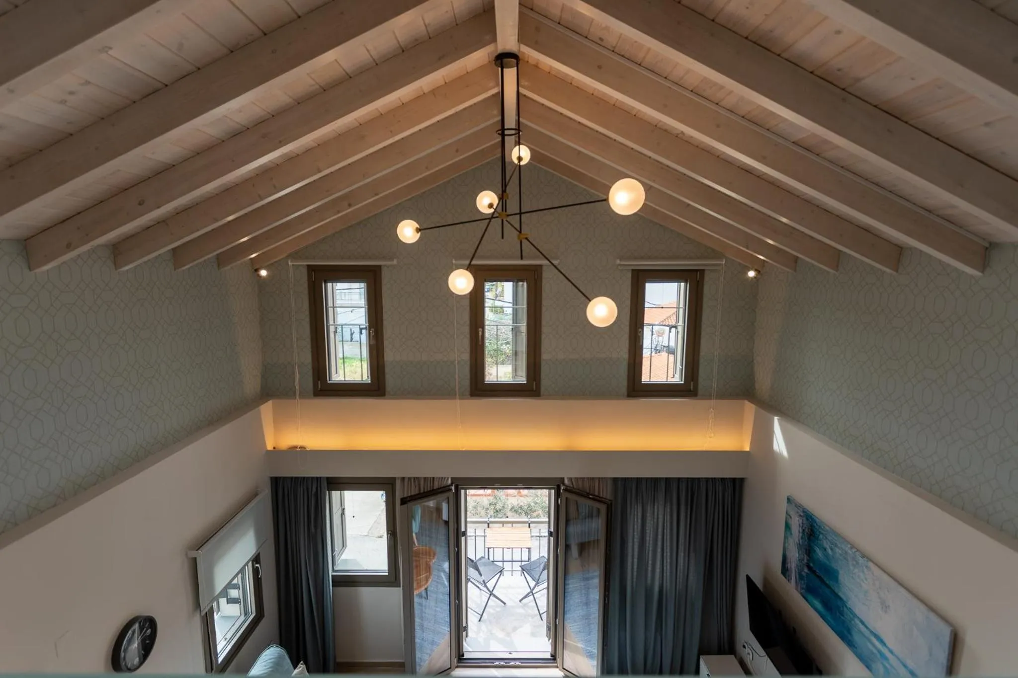 Balcony/Terrace in Akti Vigla Apartments