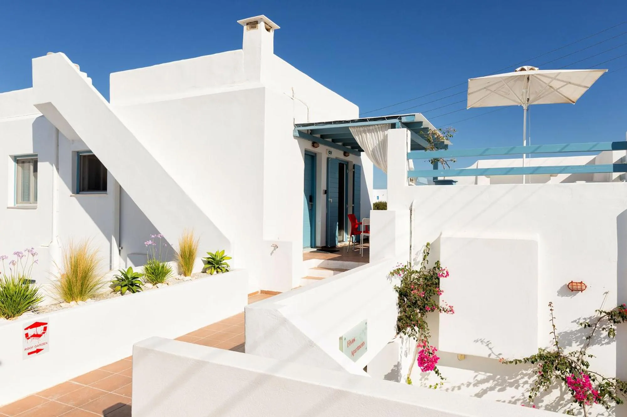 Balcony/Terrace in Fivos Apartments