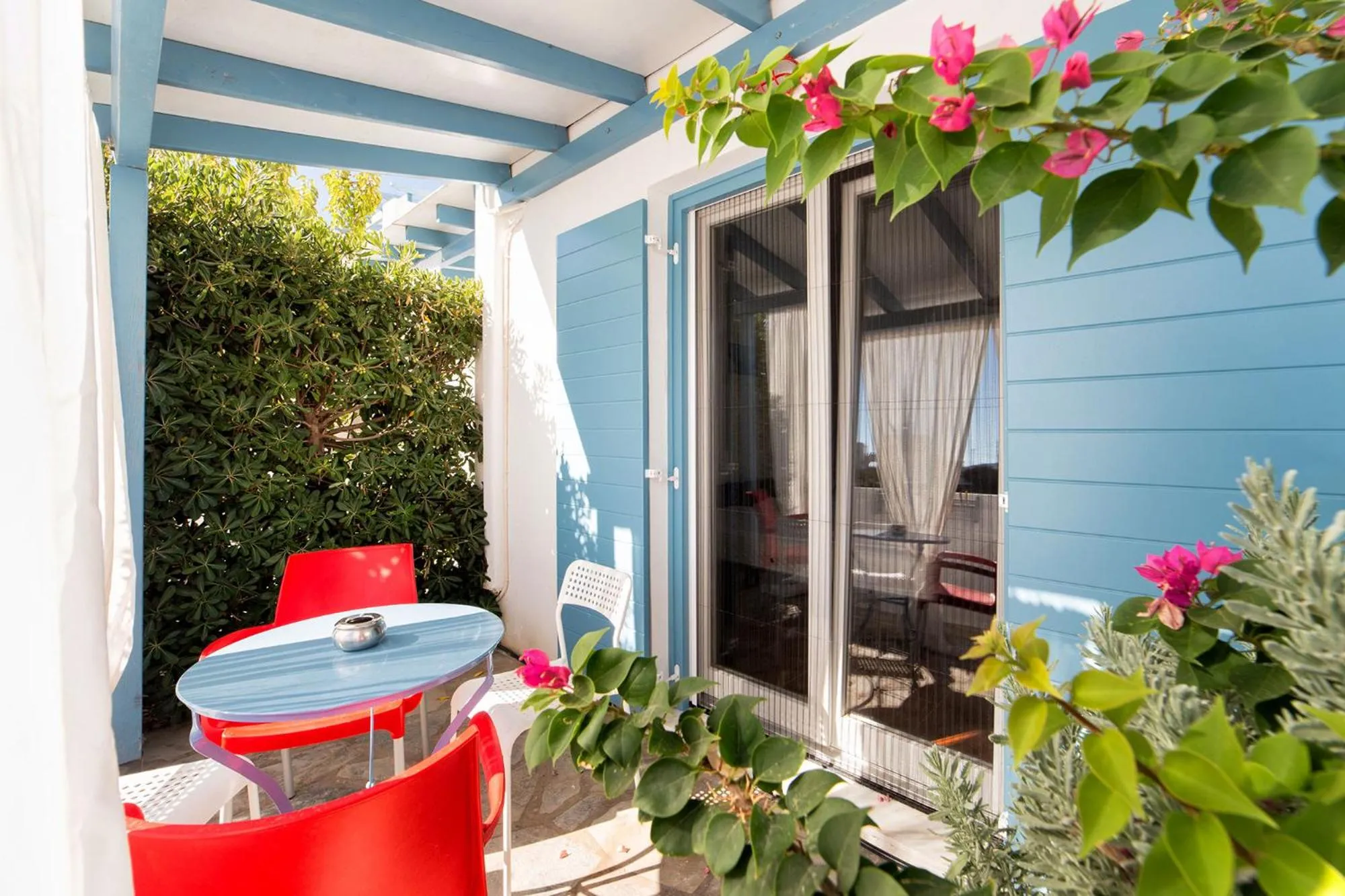 Garden in Fivos Apartments