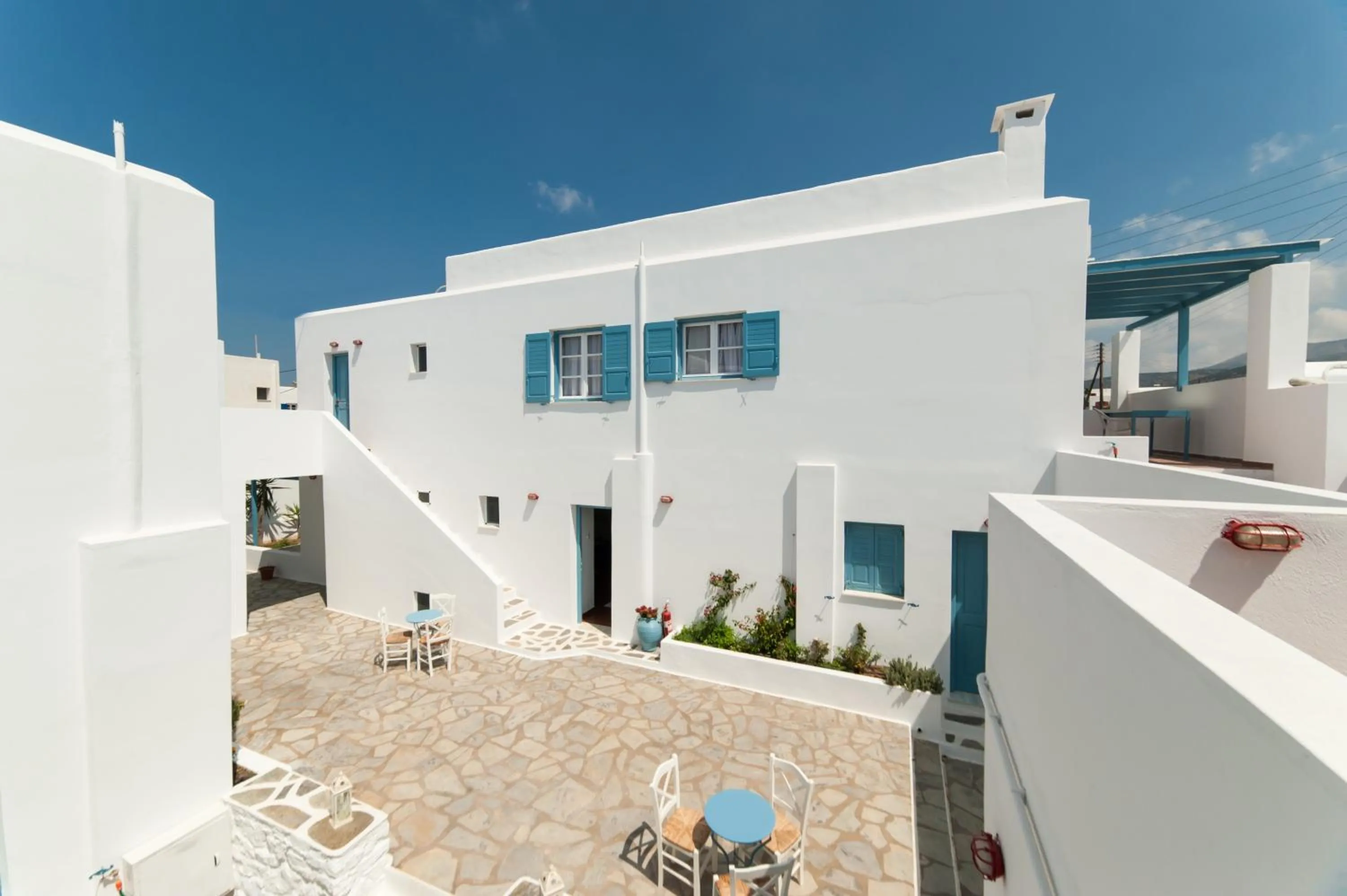 Bird's eye view in Fivos Apartments