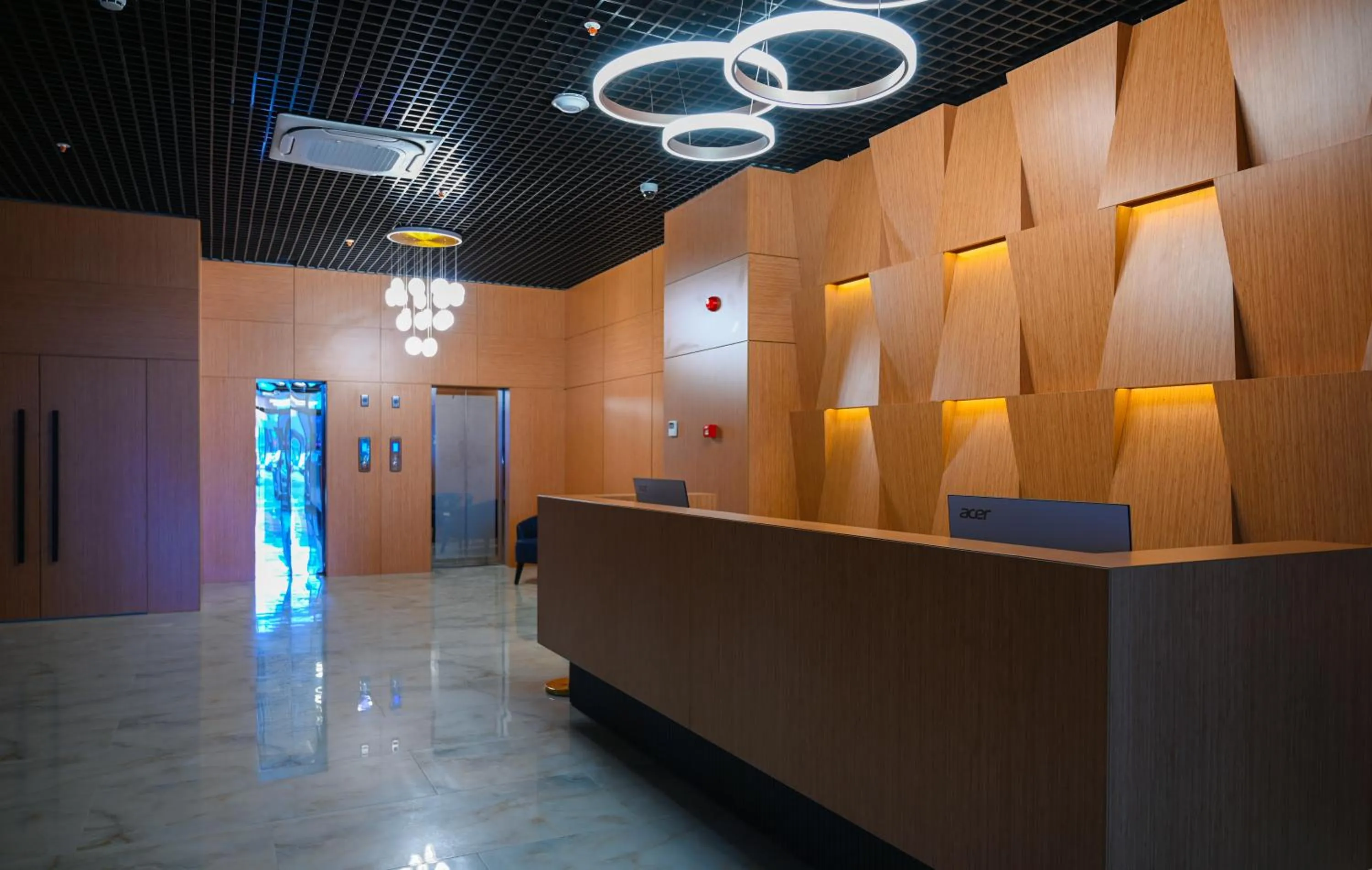 Lobby or reception in New Wave Apart-Hotel