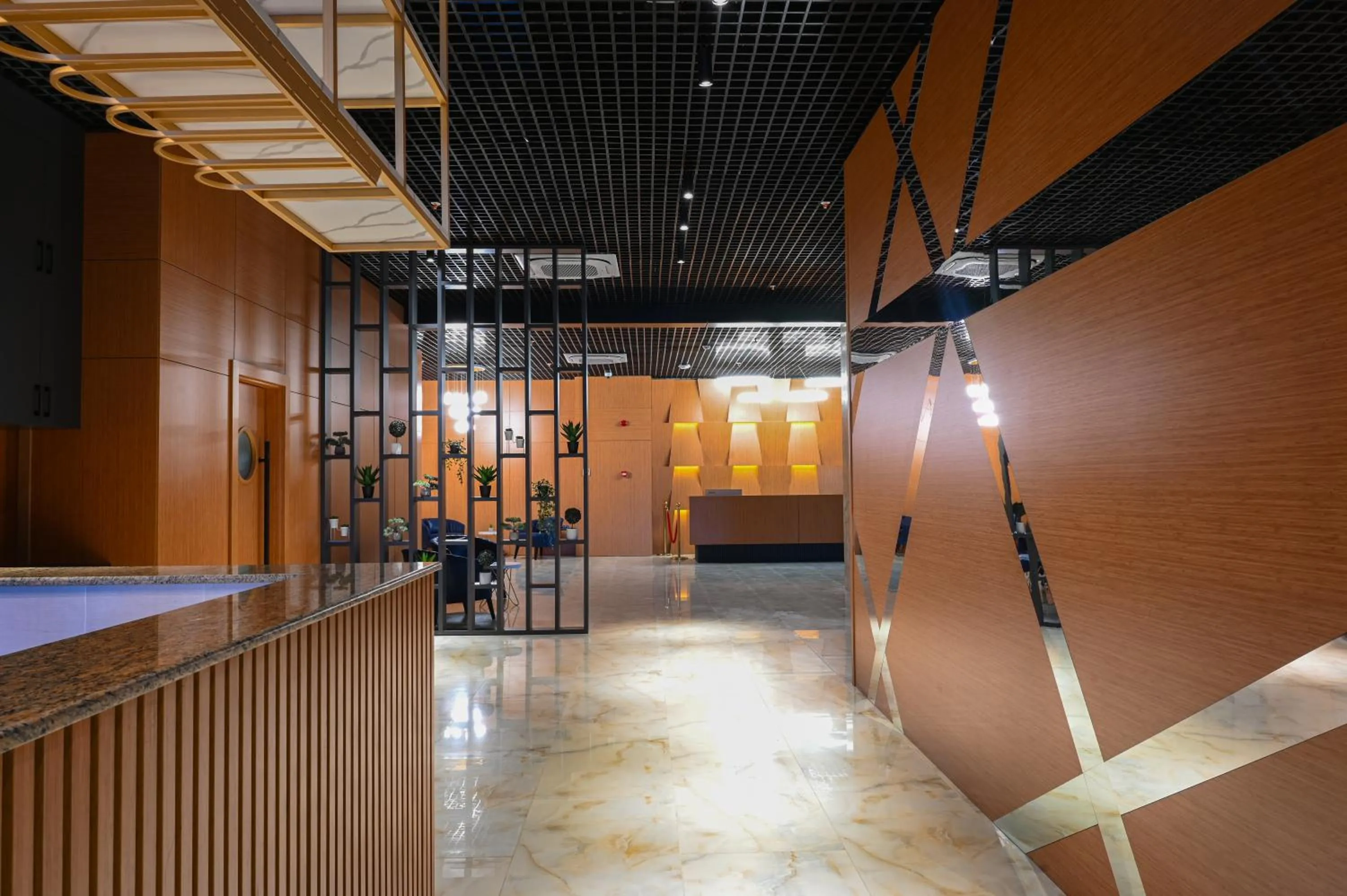 Lobby or reception in New Wave Apart-Hotel