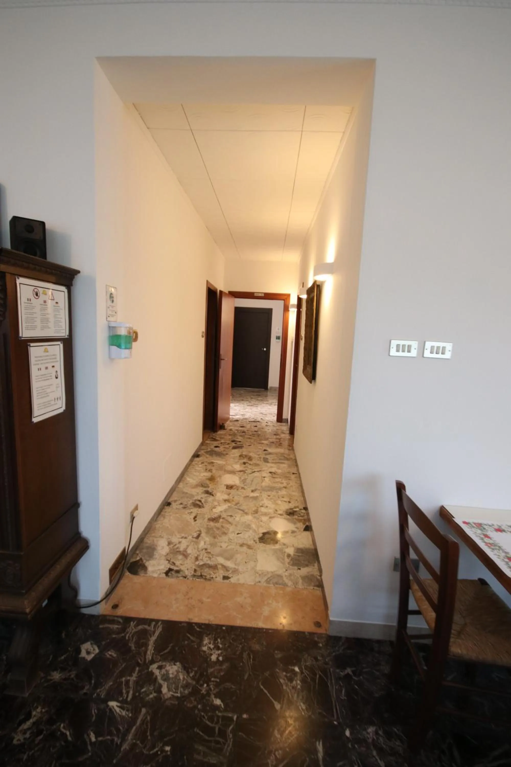 Decorative detail in B&B Casa Wanda since 1999