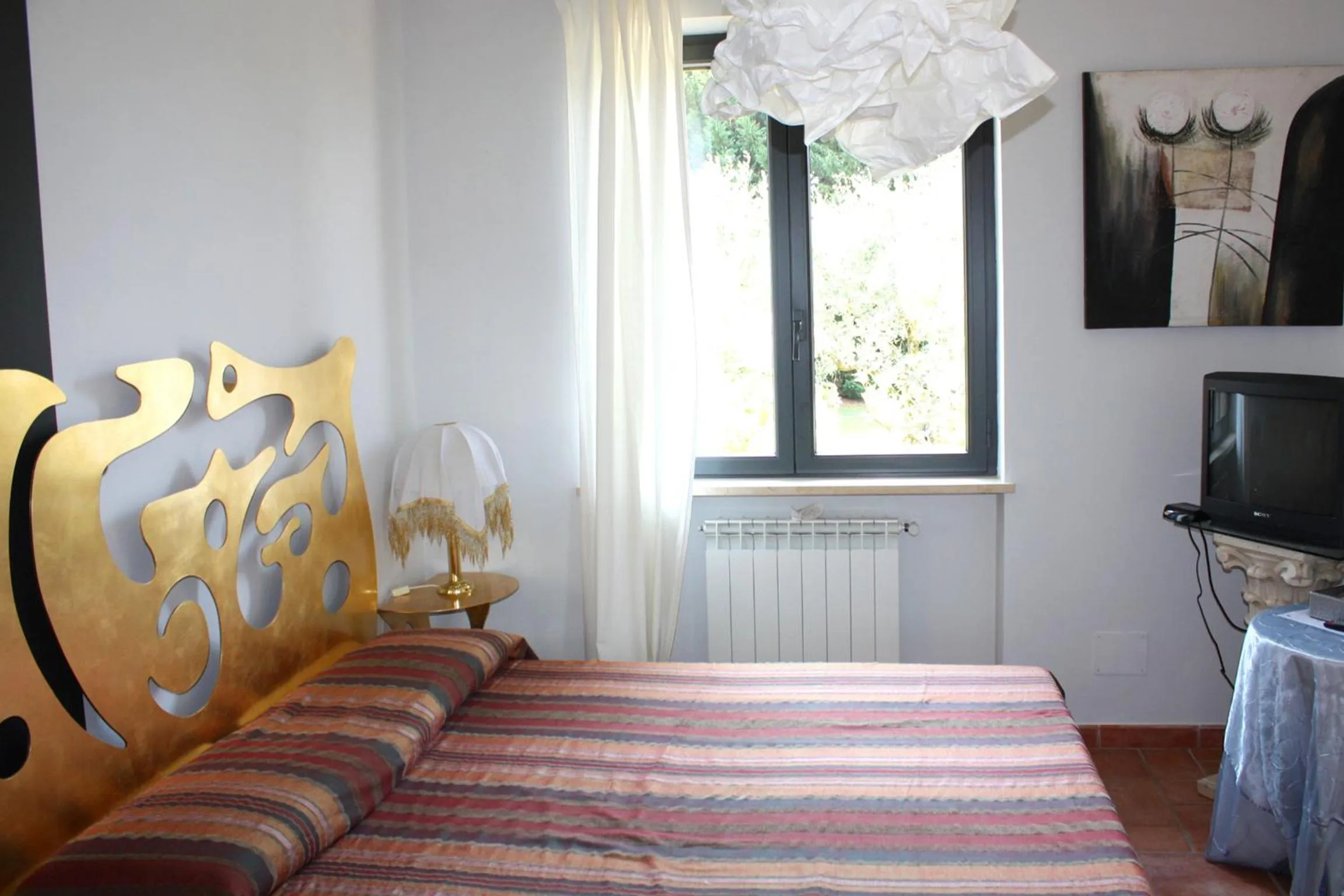 Bedroom, Bed in Bed and breakfast Ellera Viterbo
