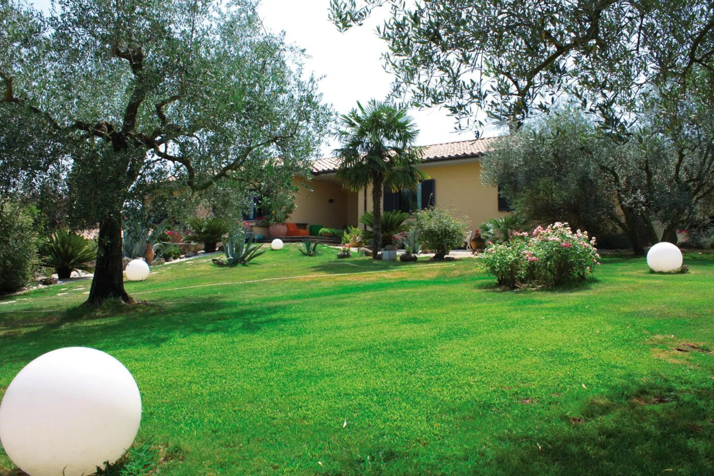 Patio in Bed and breakfast Ellera Viterbo