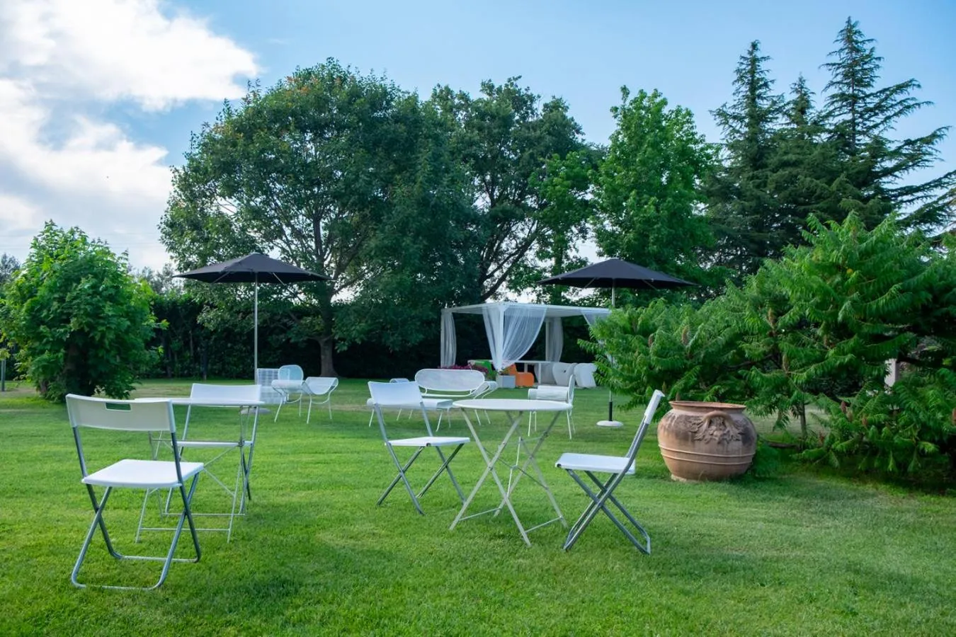 Patio in Bed and breakfast Ellera Viterbo