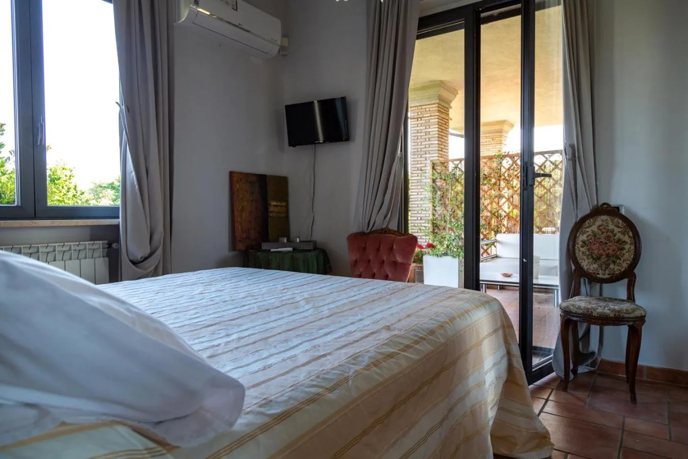 Bed in Bed and breakfast Ellera Viterbo