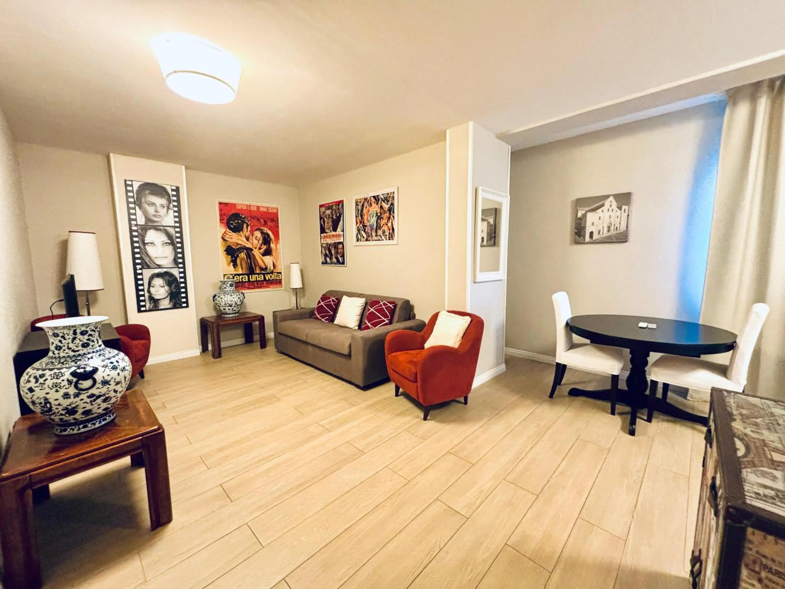 Living room in Les Suites Bari Italian Excellence Bed and Breakfast