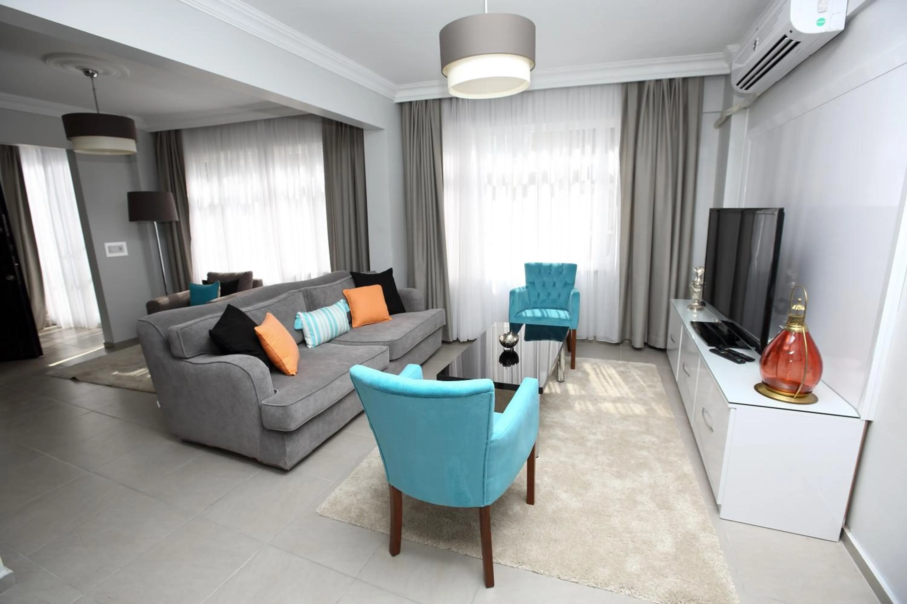 Living room in Patika Suites