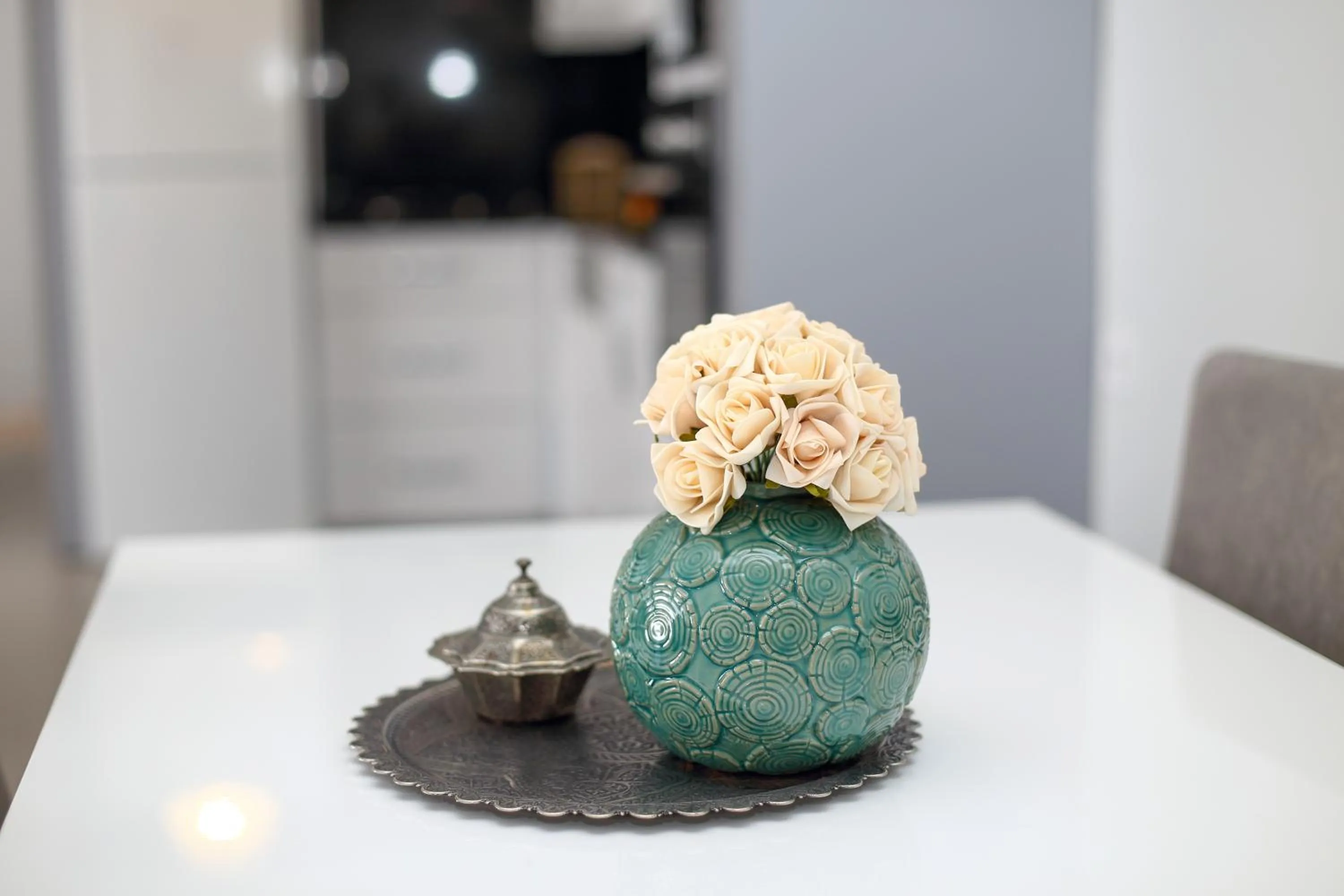 Decorative detail in Patika Suites