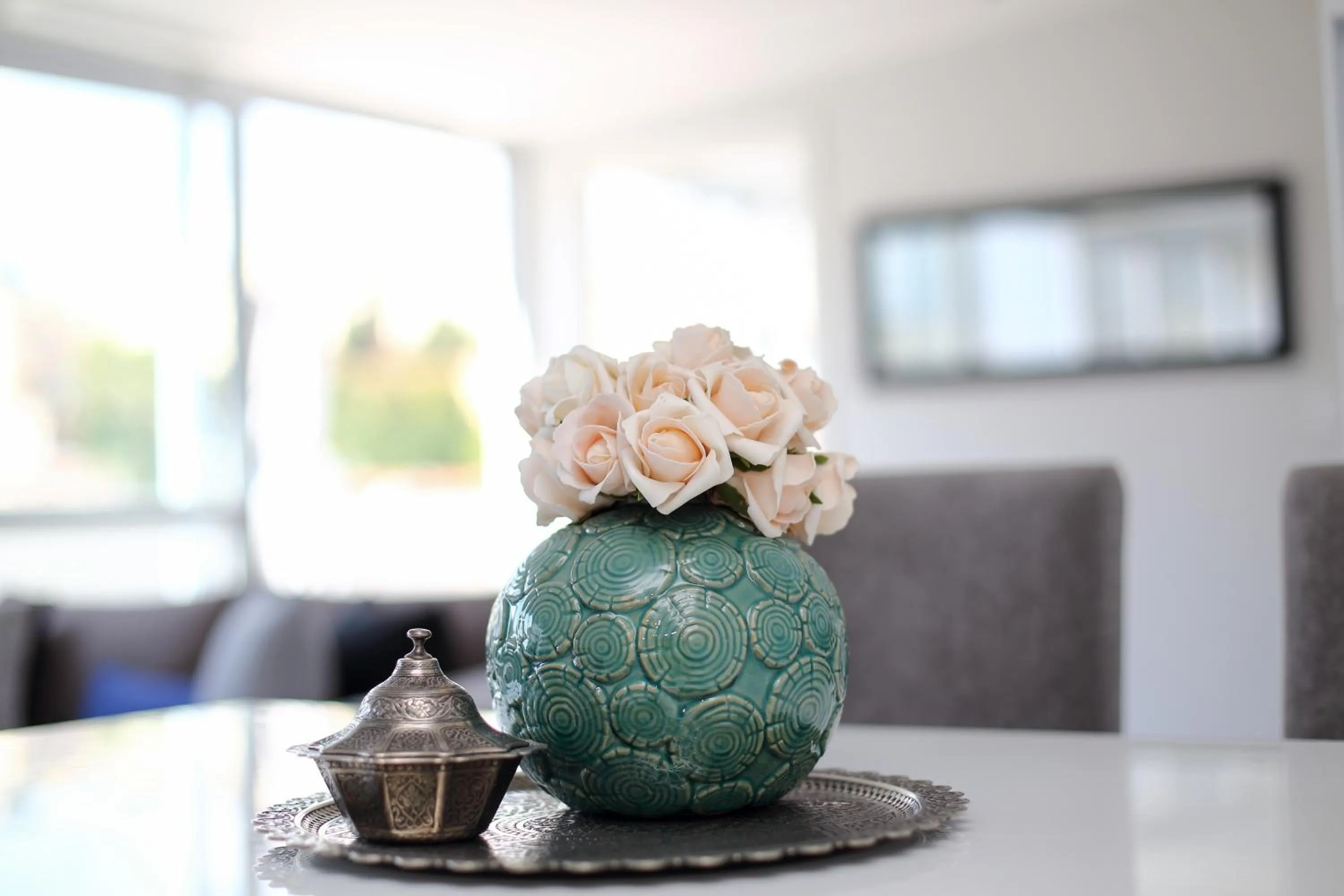 Decorative detail in Patika Suites