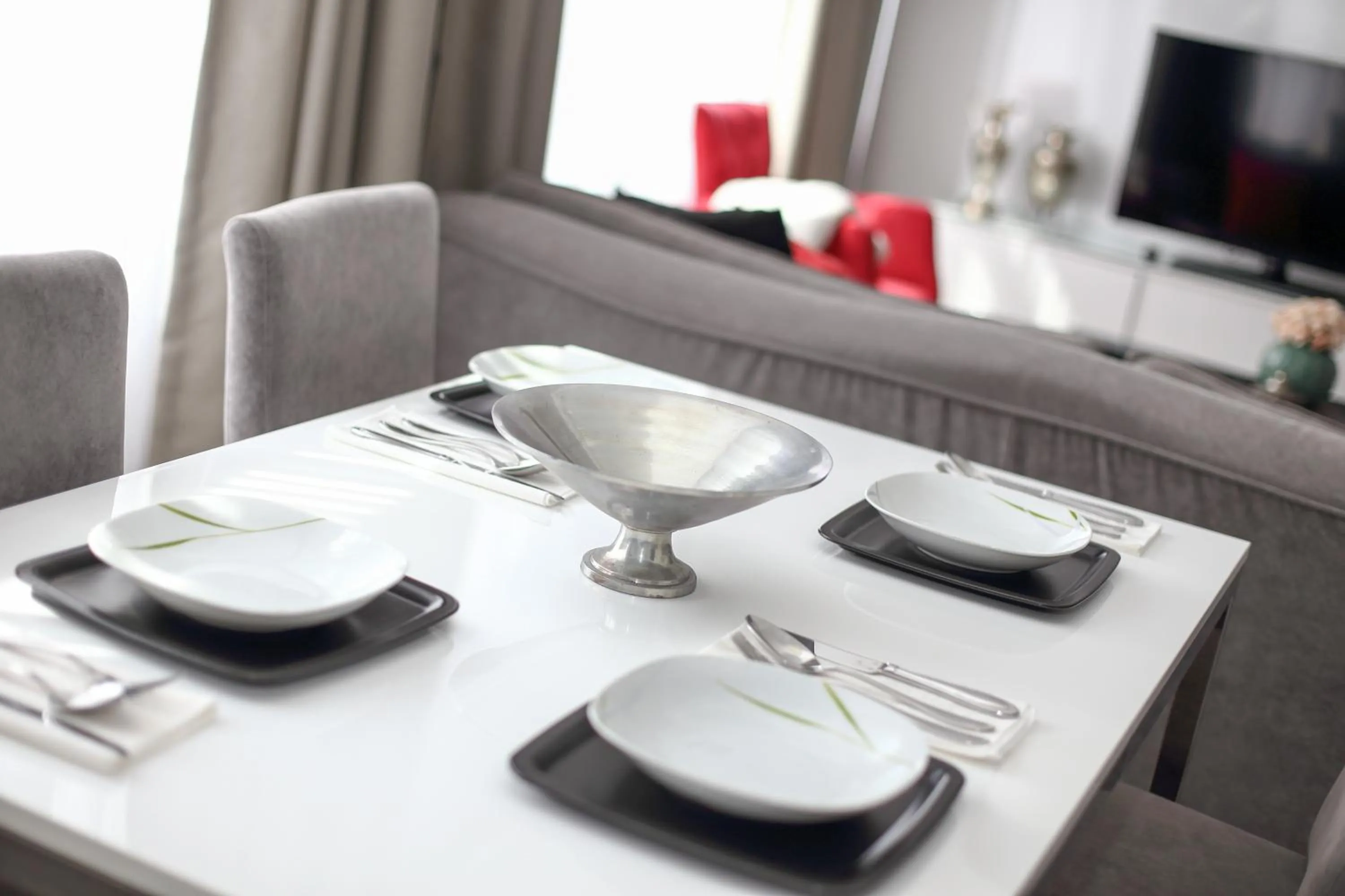 Dining area in Patika Suites