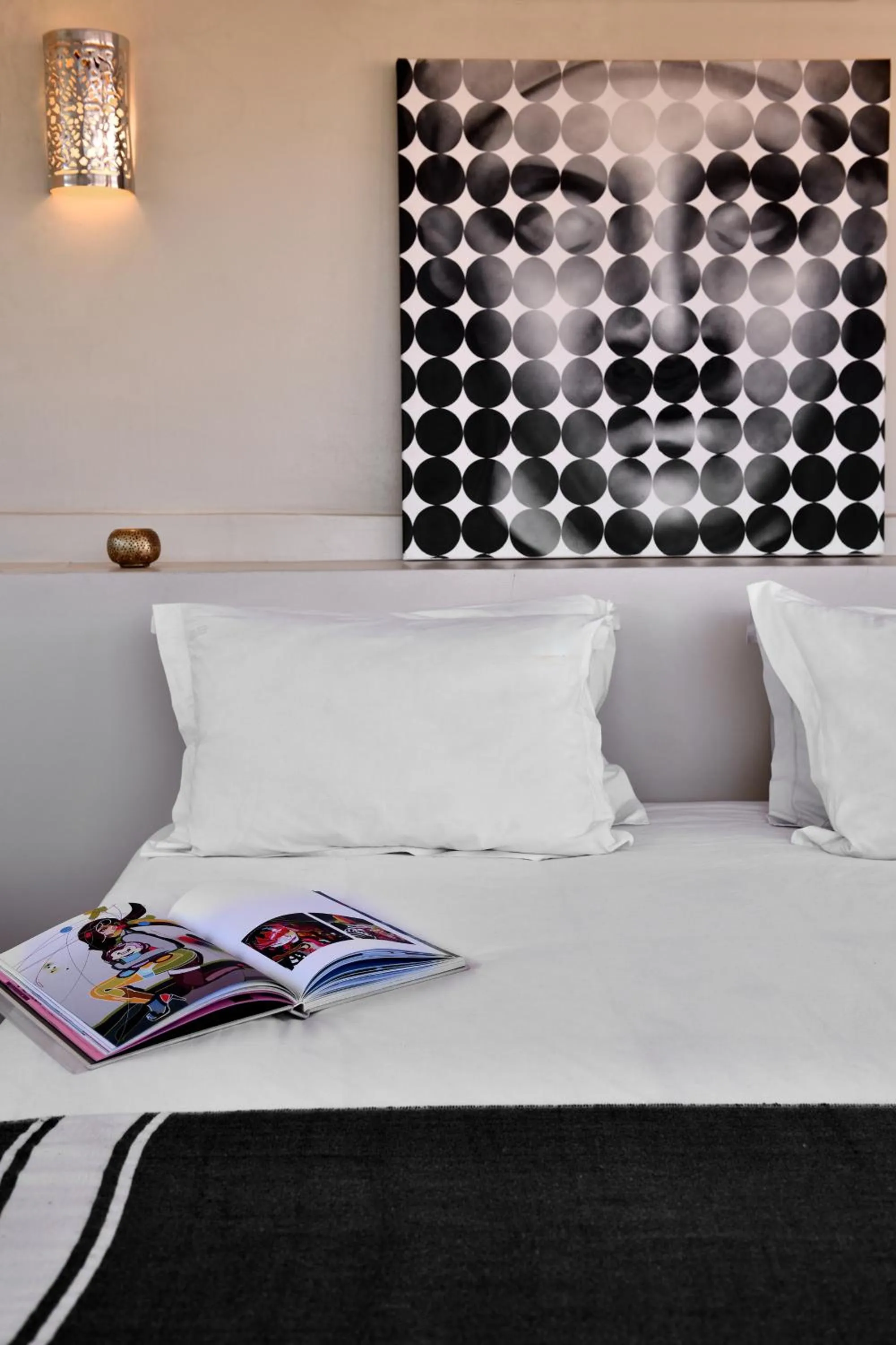 Photo of the whole room, Bed in Riad L'Aziza