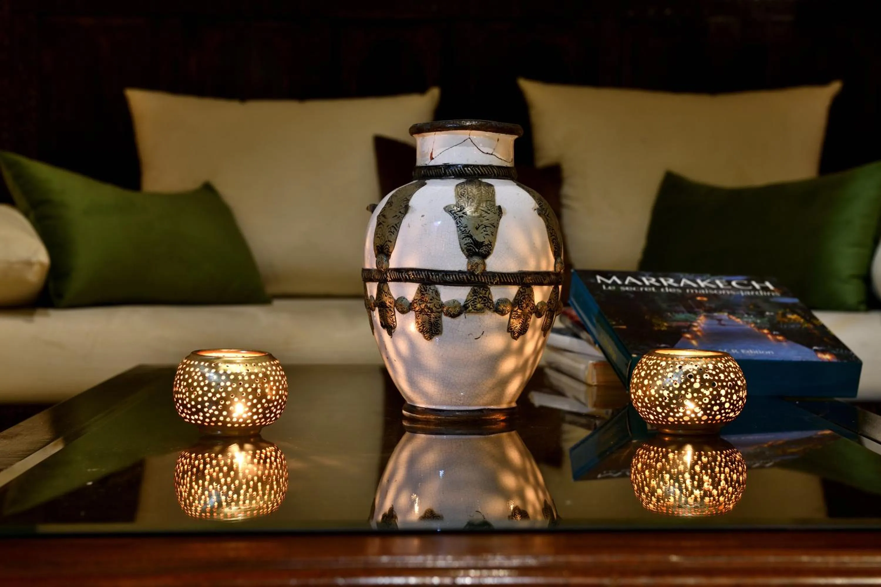 Decorative detail in Riad L'Aziza