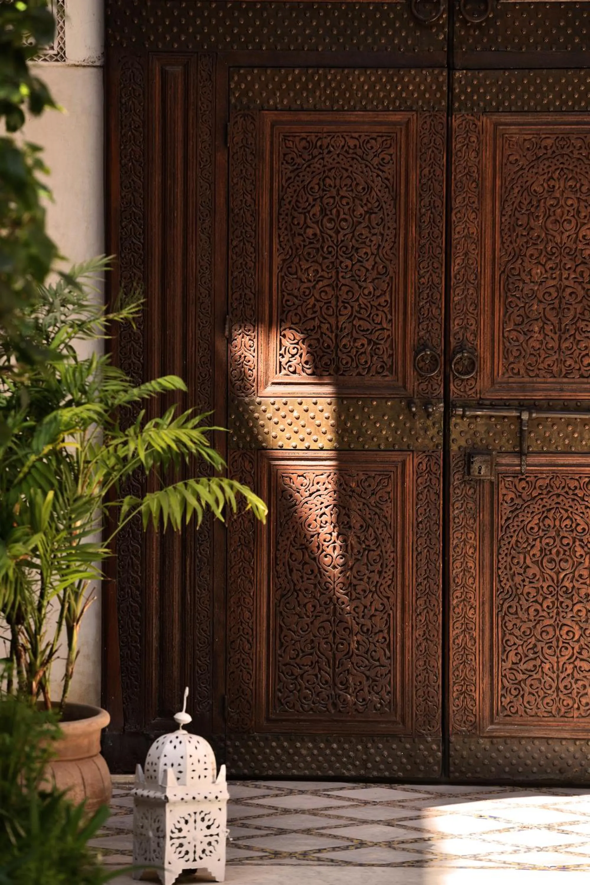 Facade/entrance in Riad L'Aziza