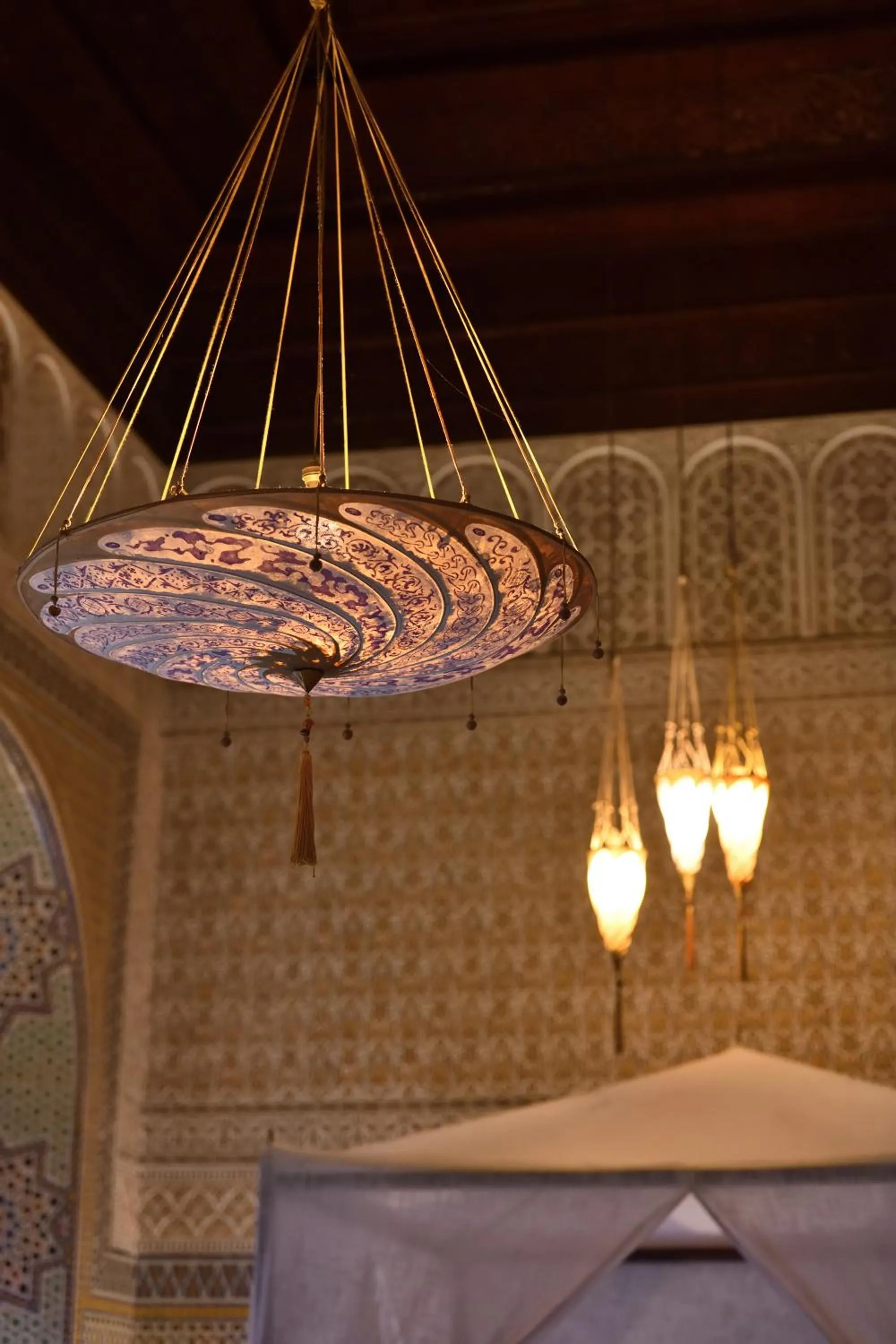 Decorative detail in Riad L'Aziza