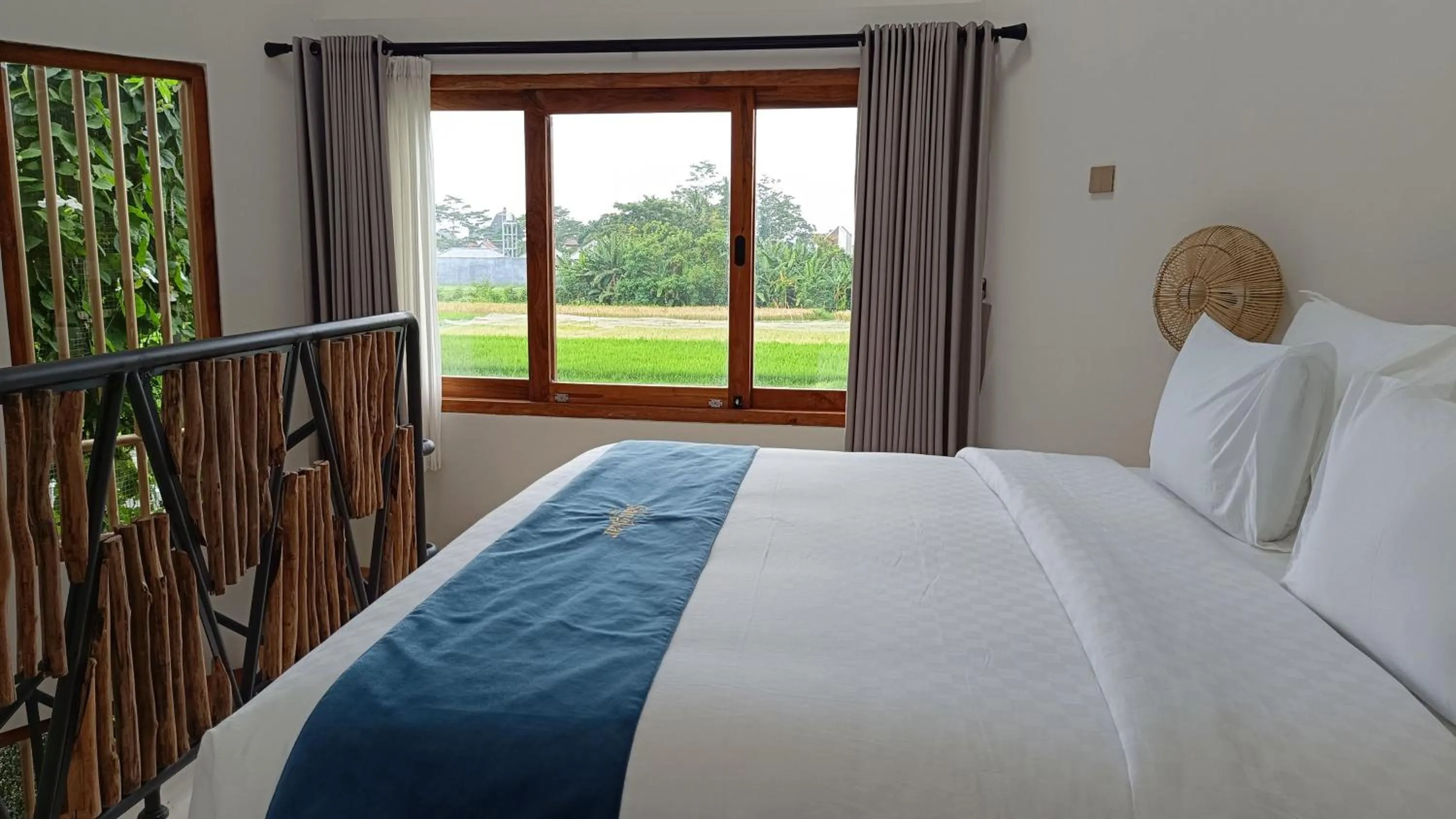 Natural landscape, Bed in Sangkar Cottage & Eatery