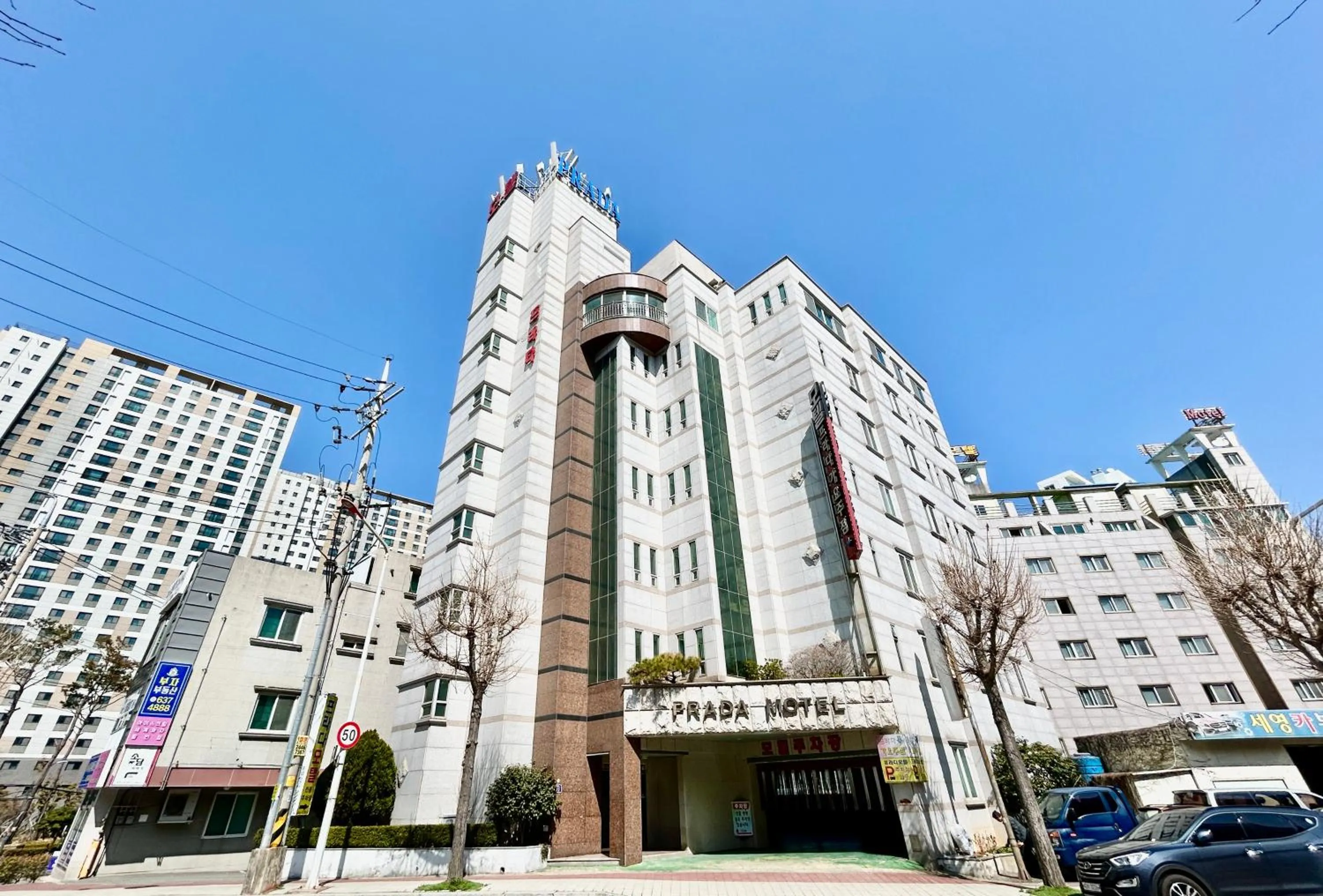 Property building in Prada motel