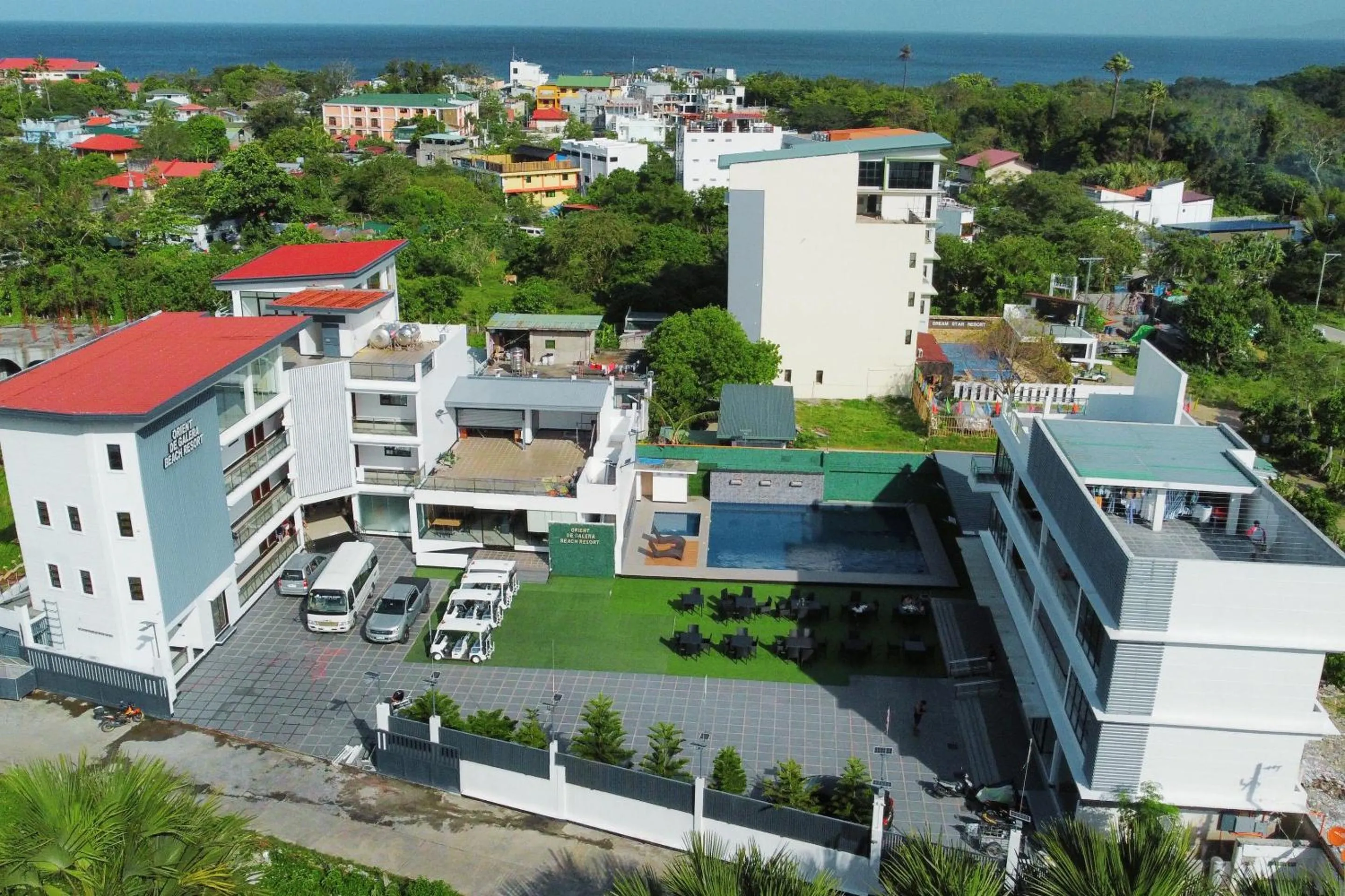 Property building in Orient De Galera Beach Resort