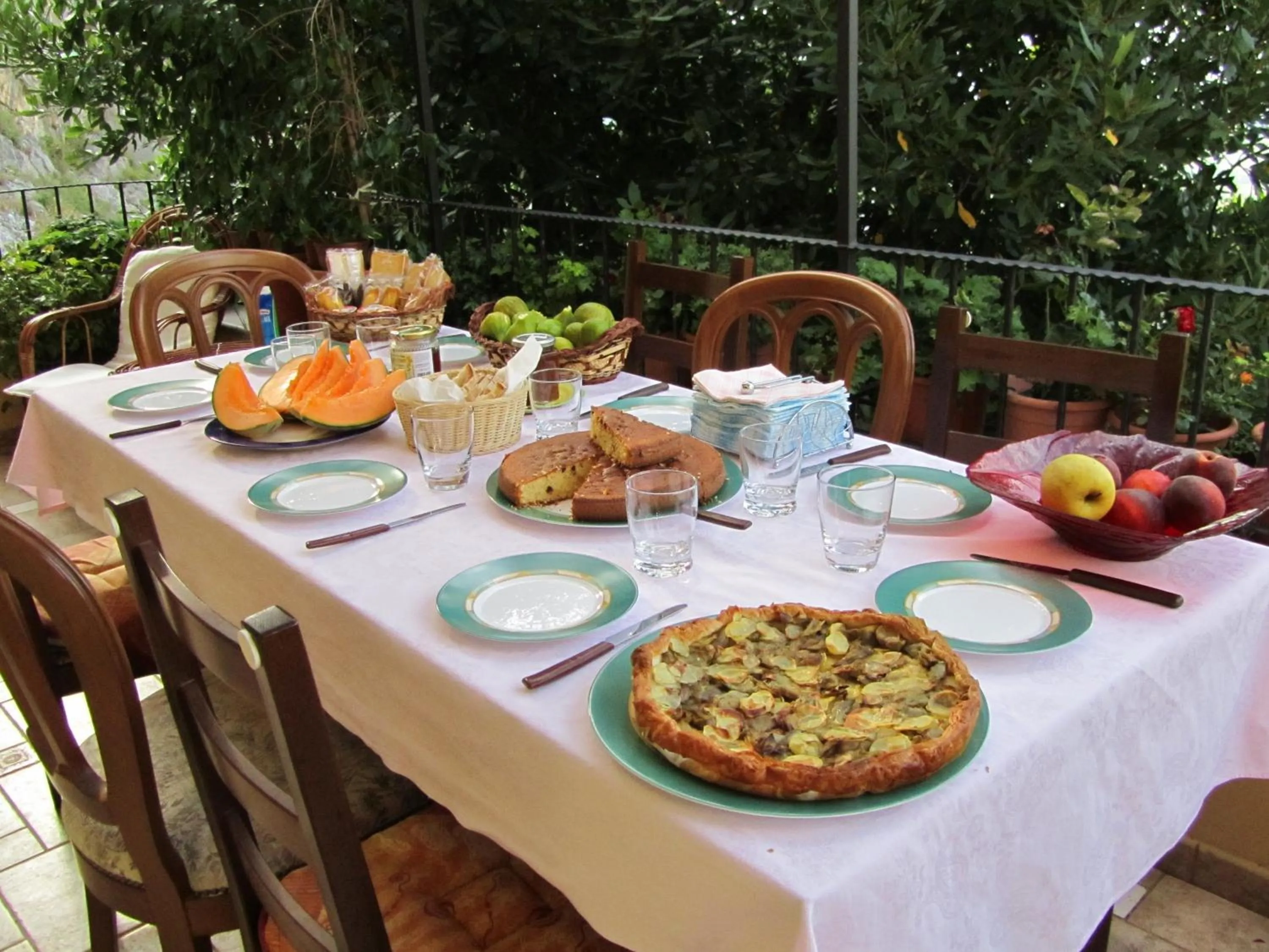 Food close-up in B&B Lo Sparviero