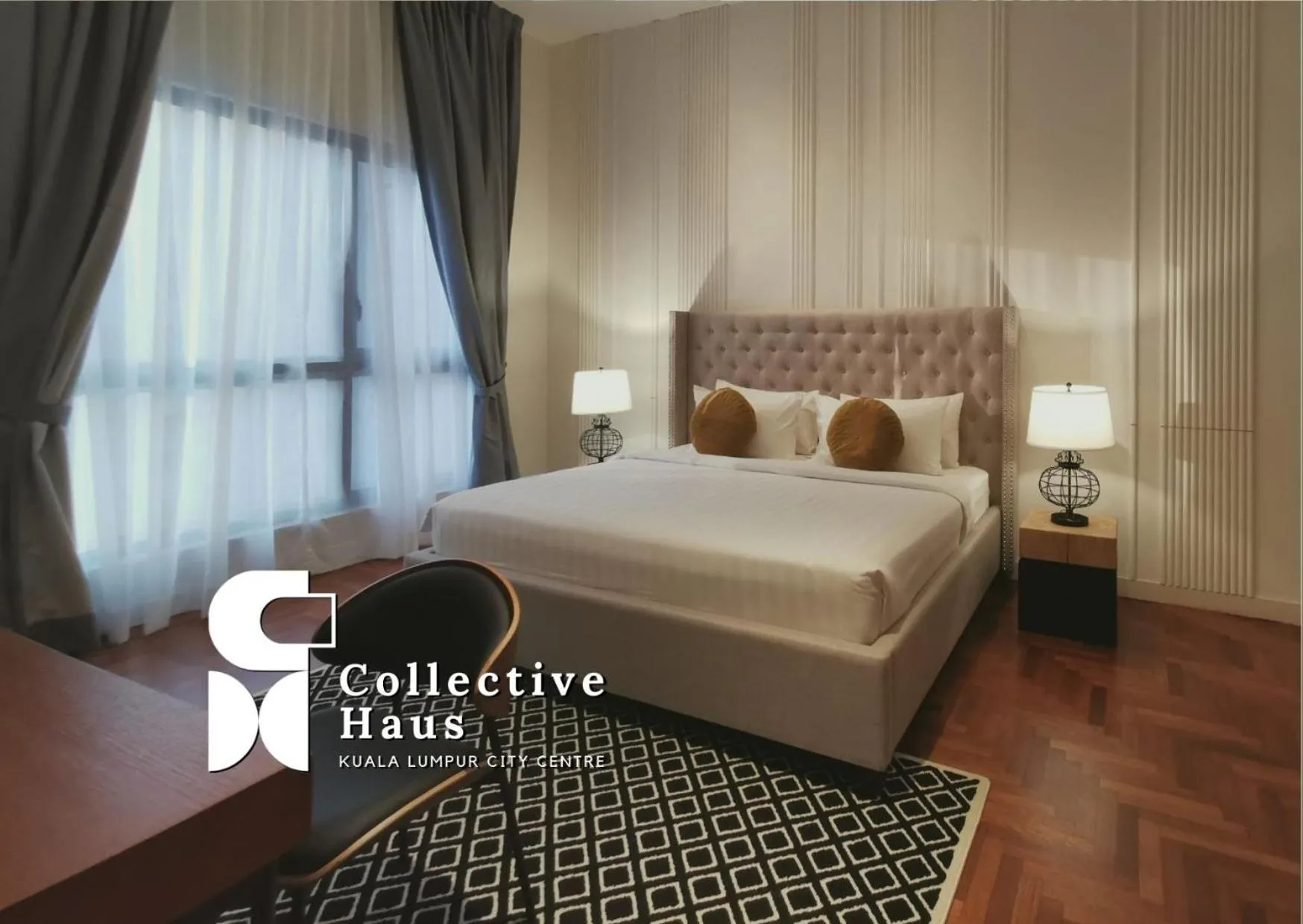 Bed in The Mews KLCC Kuala Lumpur by Collective Haus