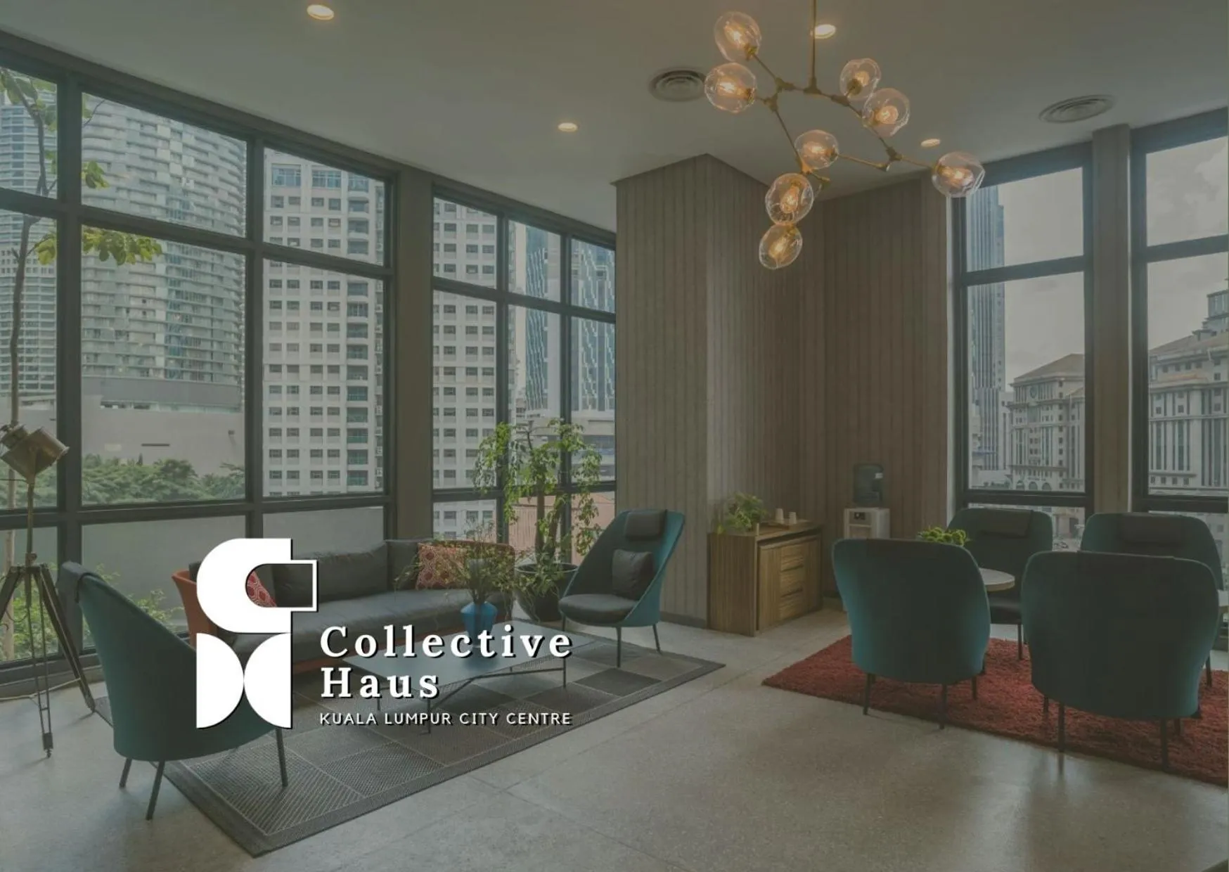 Seating area in The Mews KLCC Kuala Lumpur by Collective Haus