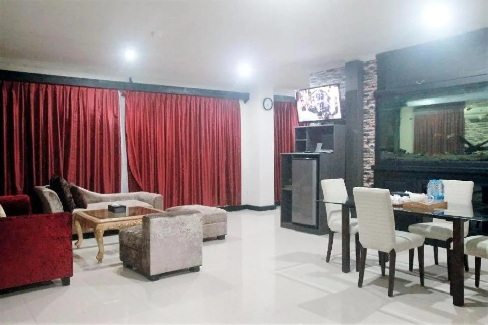 Living room in Cikidang Resort