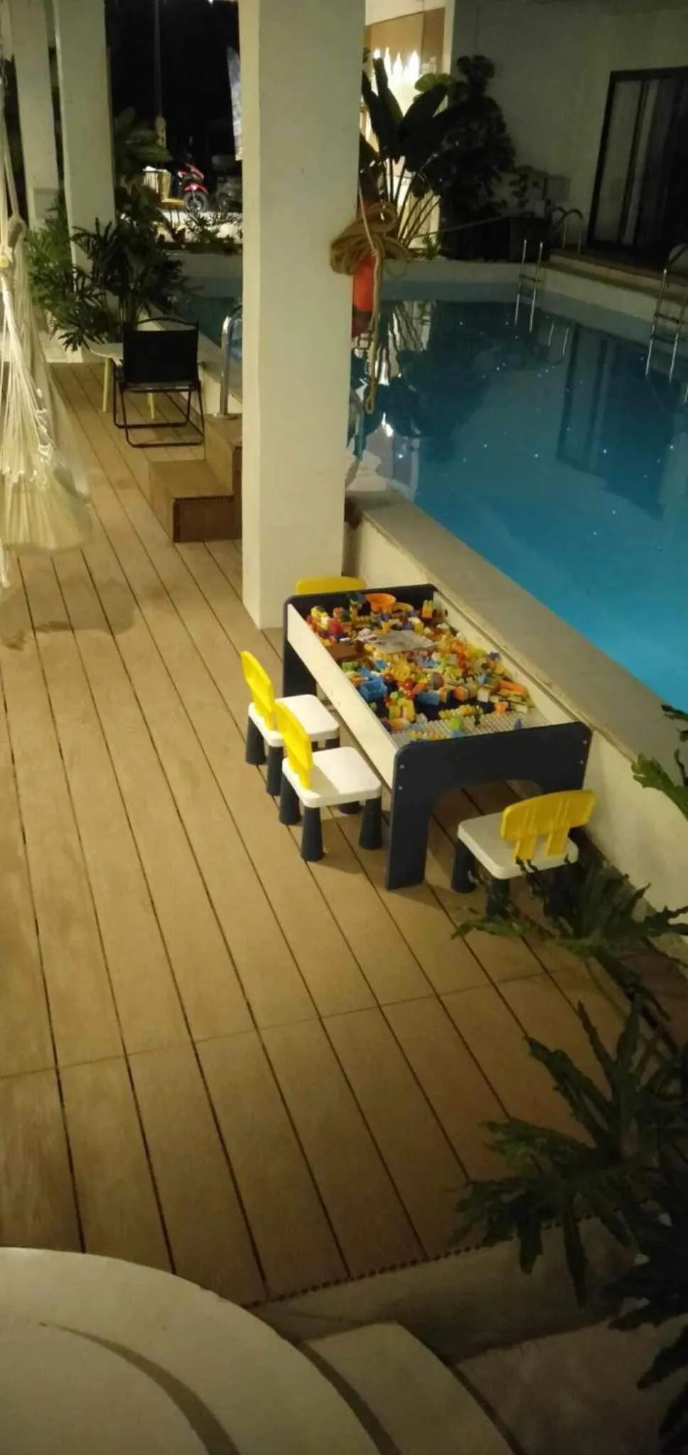 Pool view in Diving Addiction Resort