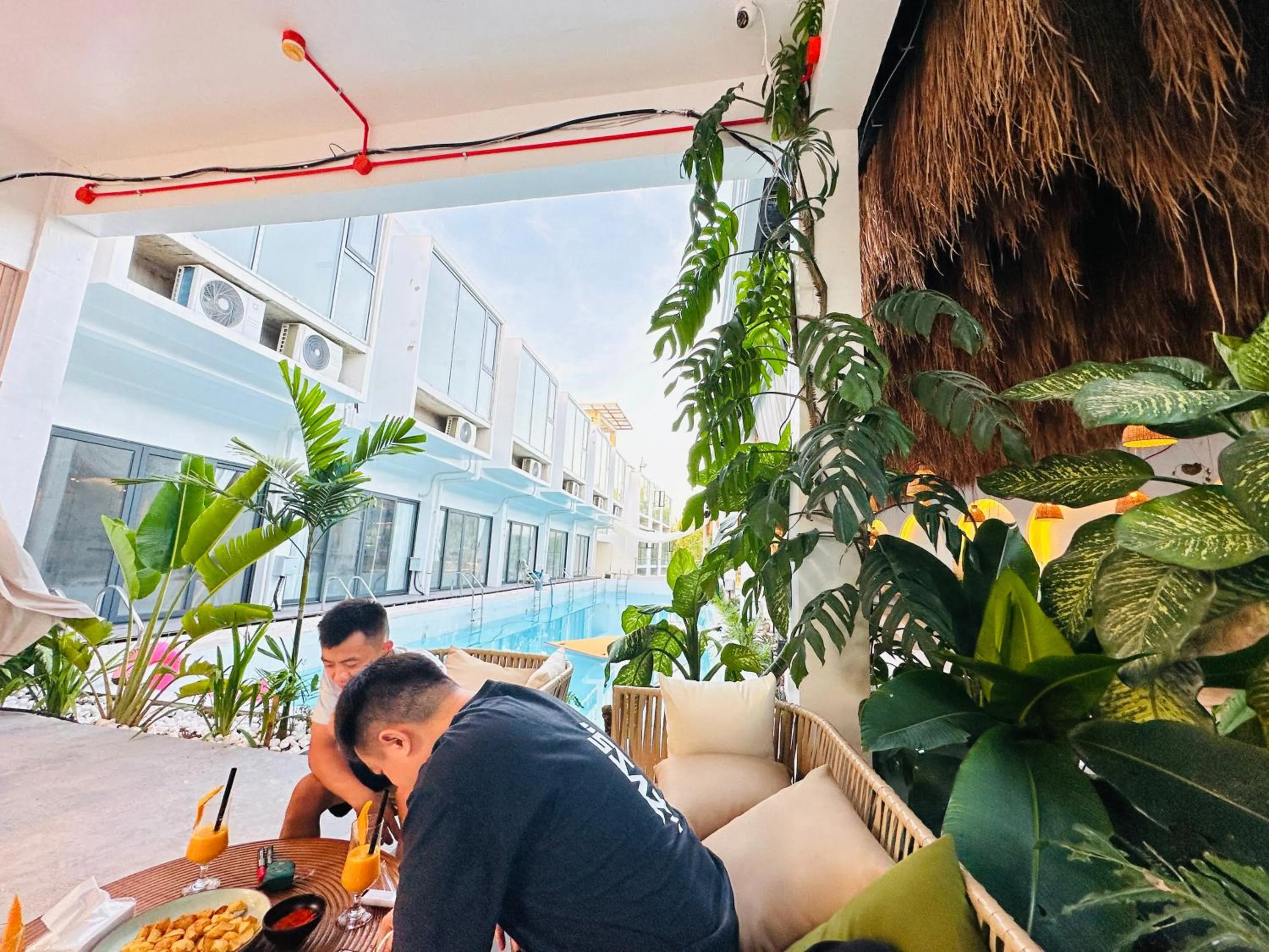 Seating area in Diving Addiction Resort