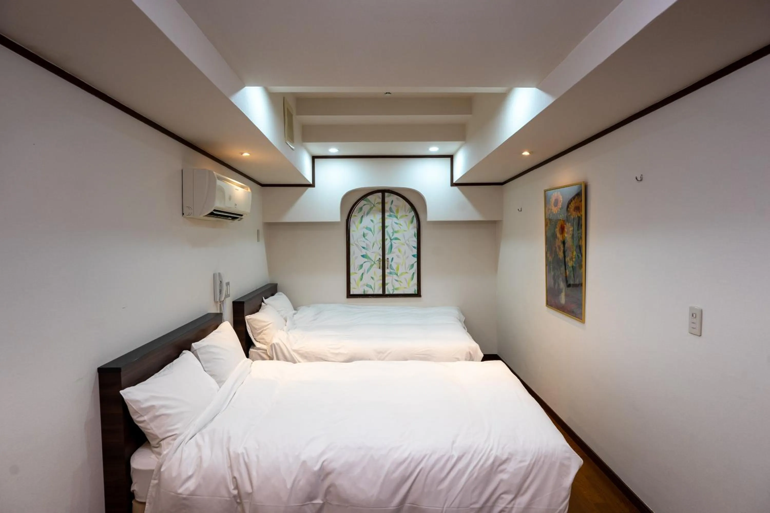 Bed in Grand Hotel Narita Airport