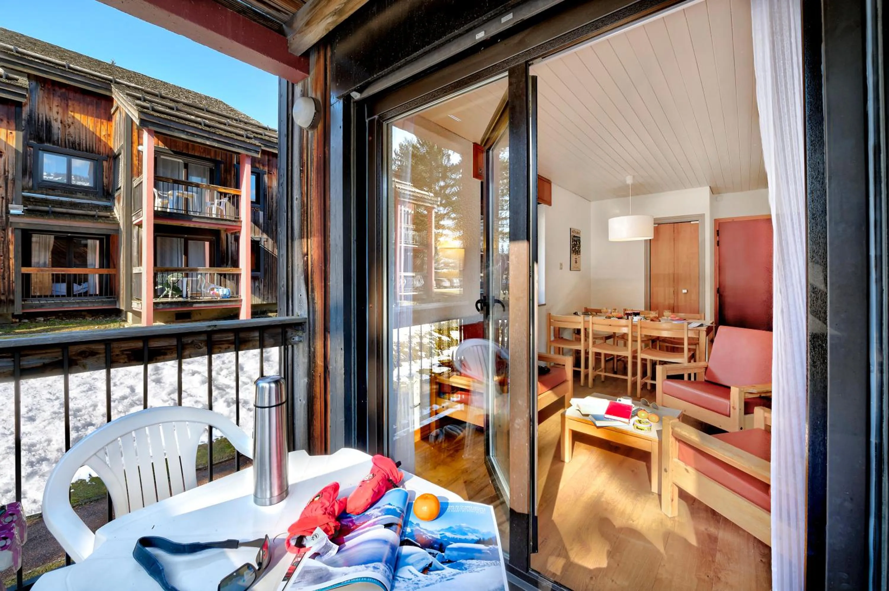 Balcony/Terrace in Village Club Les Tavaillons