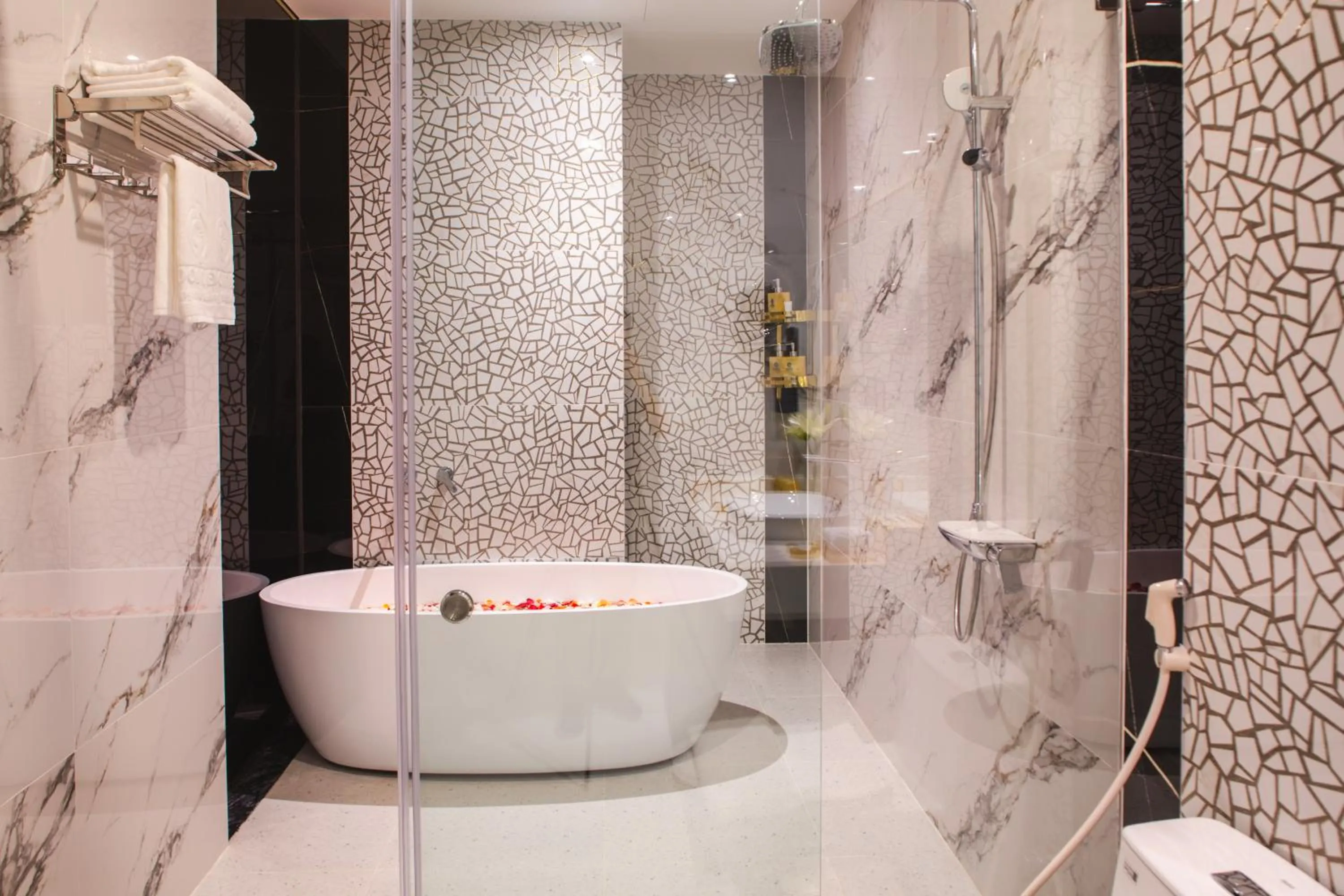 Bathroom in SANDALS AQUILA HOTEL