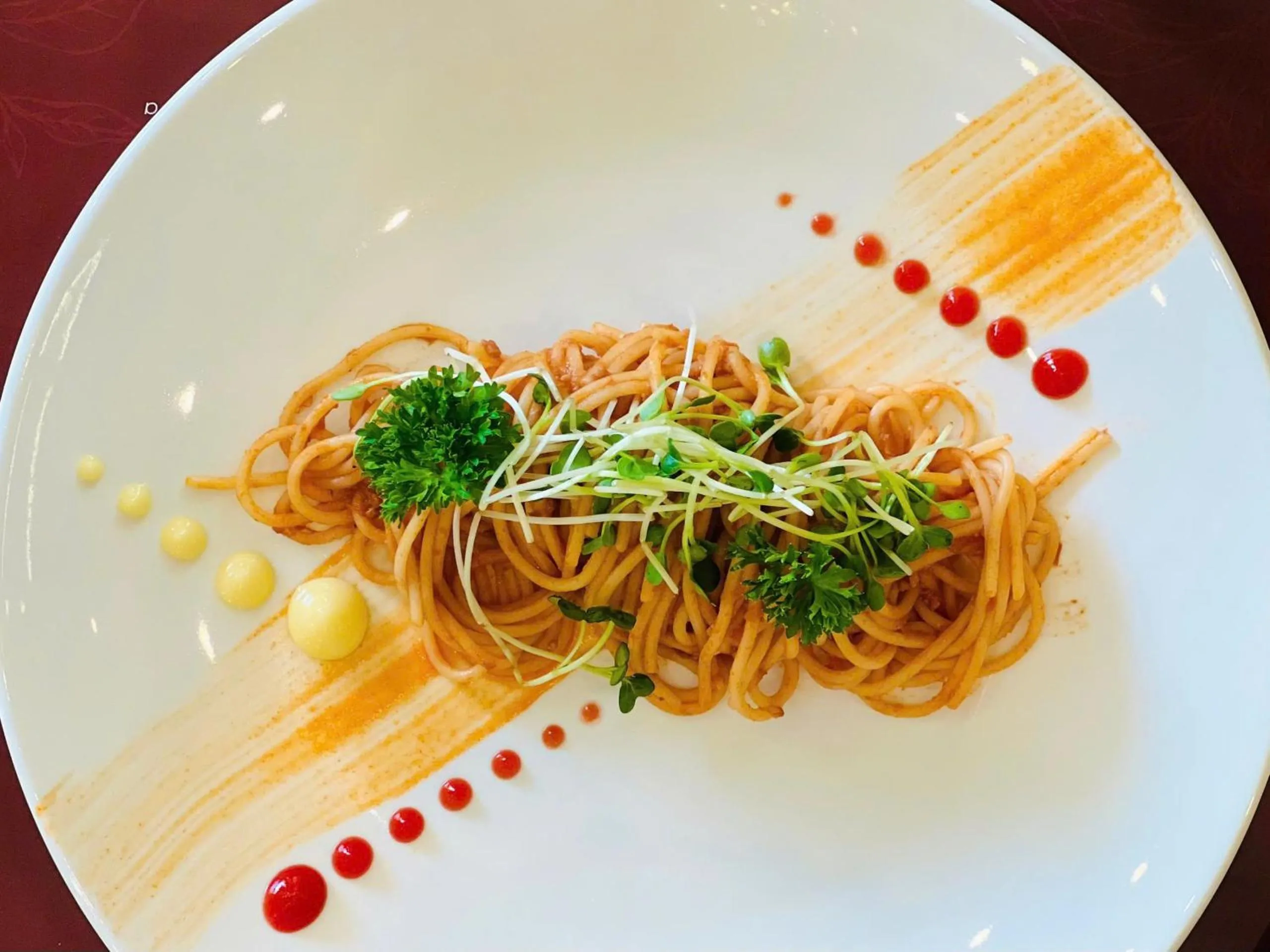 Breakfast in SANDALS AQUILA HOTEL