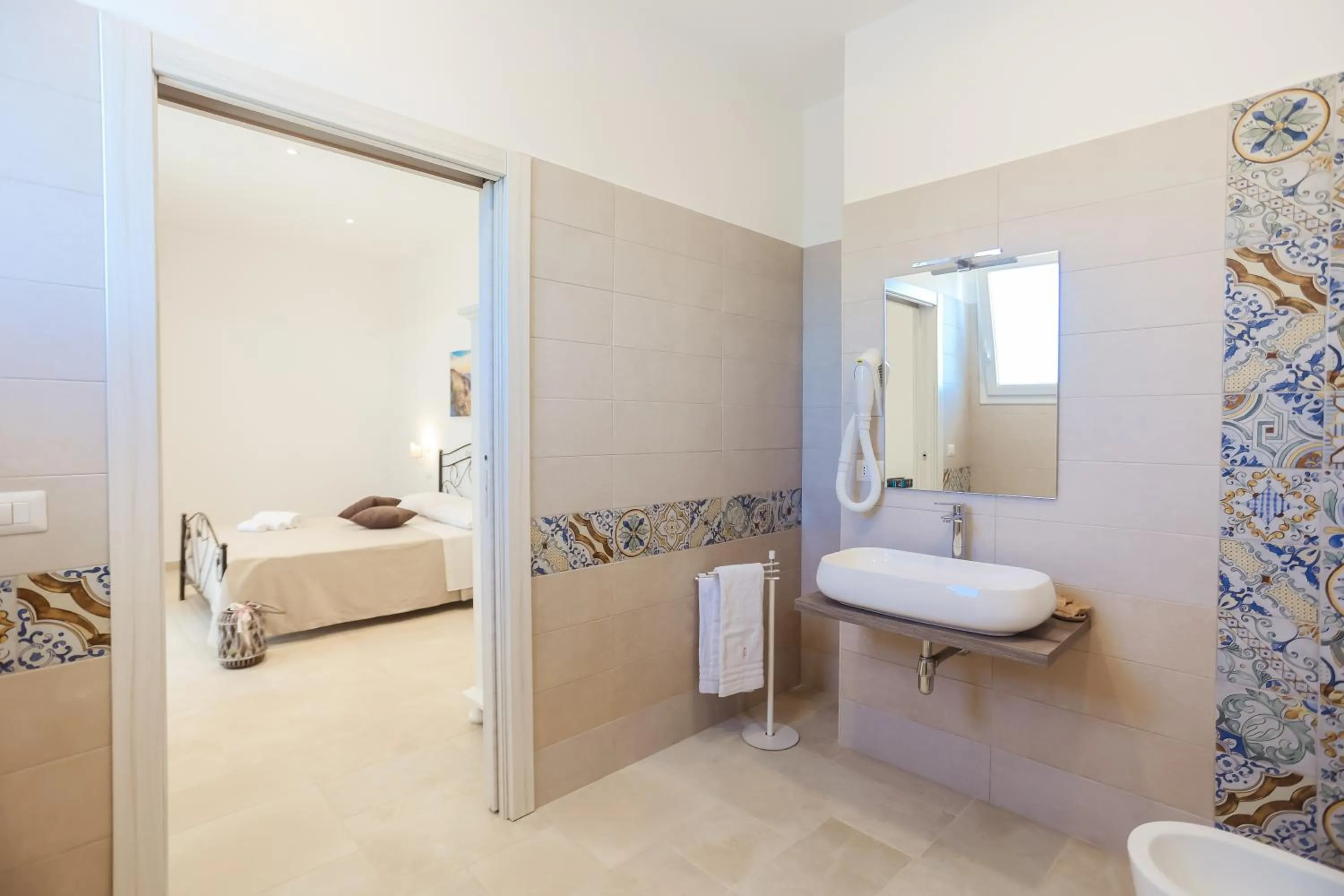 Bathroom in Tenuta Cursano