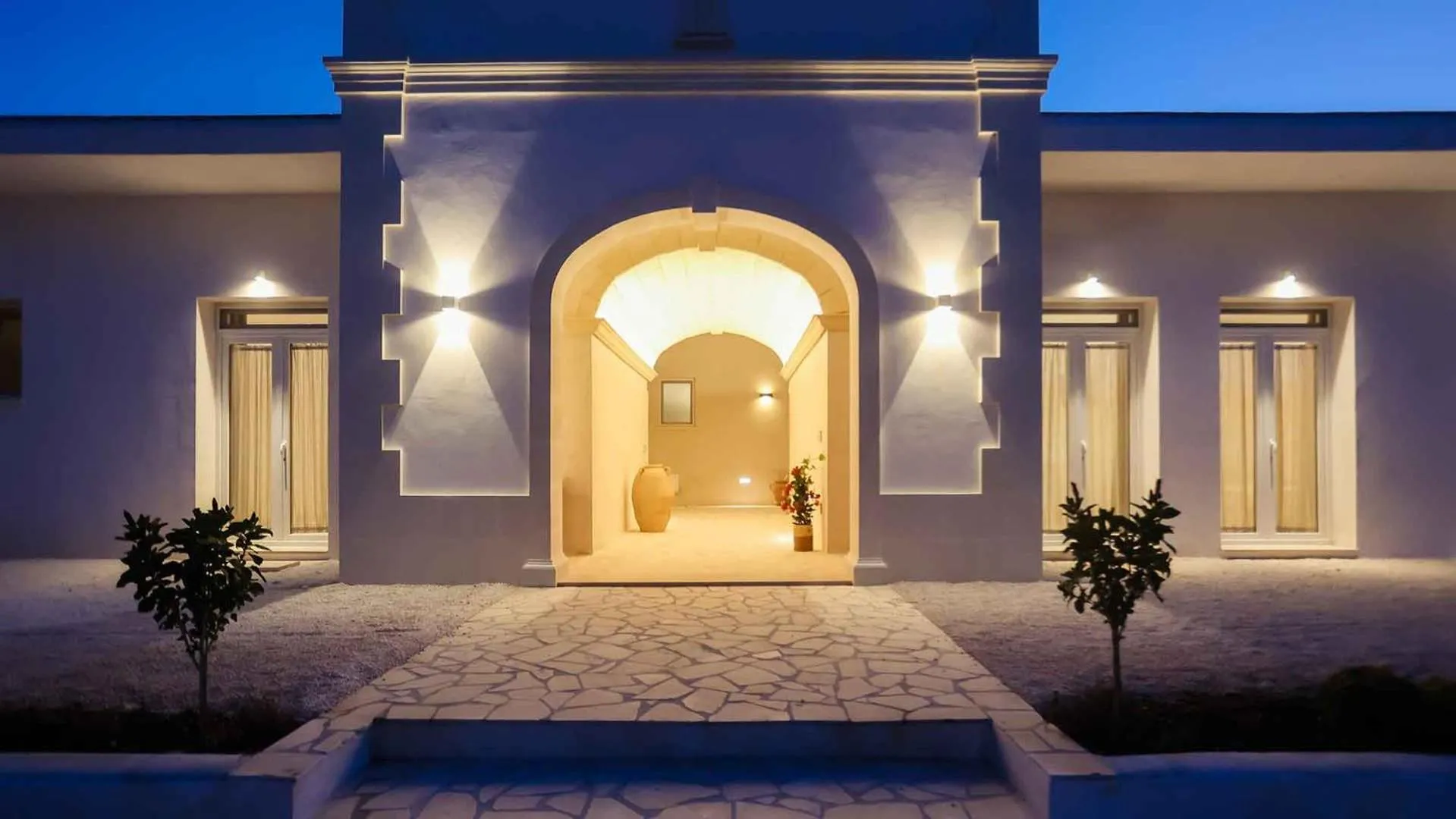 Facade/entrance in Tenuta Cursano