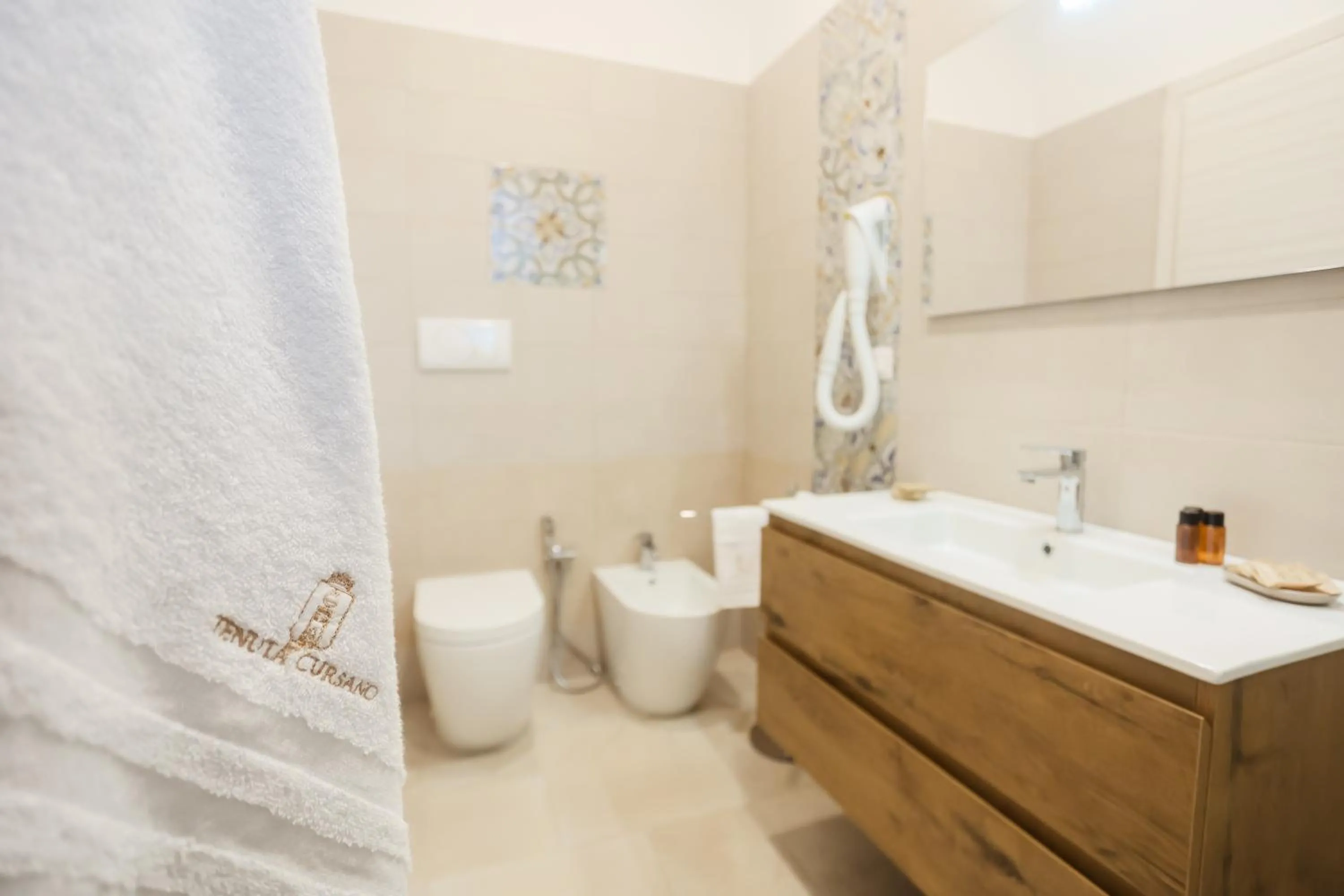 Bathroom in Tenuta Cursano