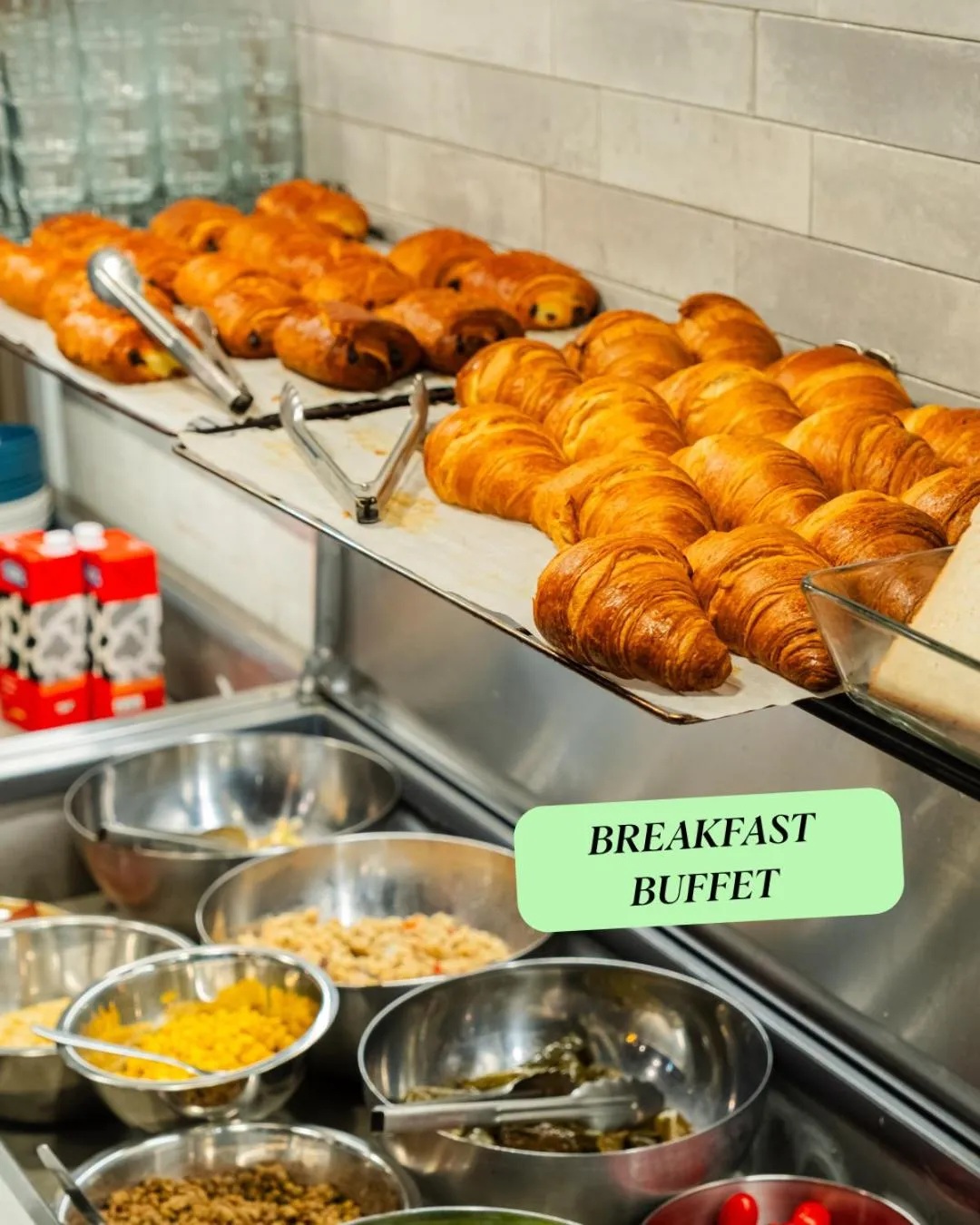 Breakfast in Citybox Brussels Centre Louise