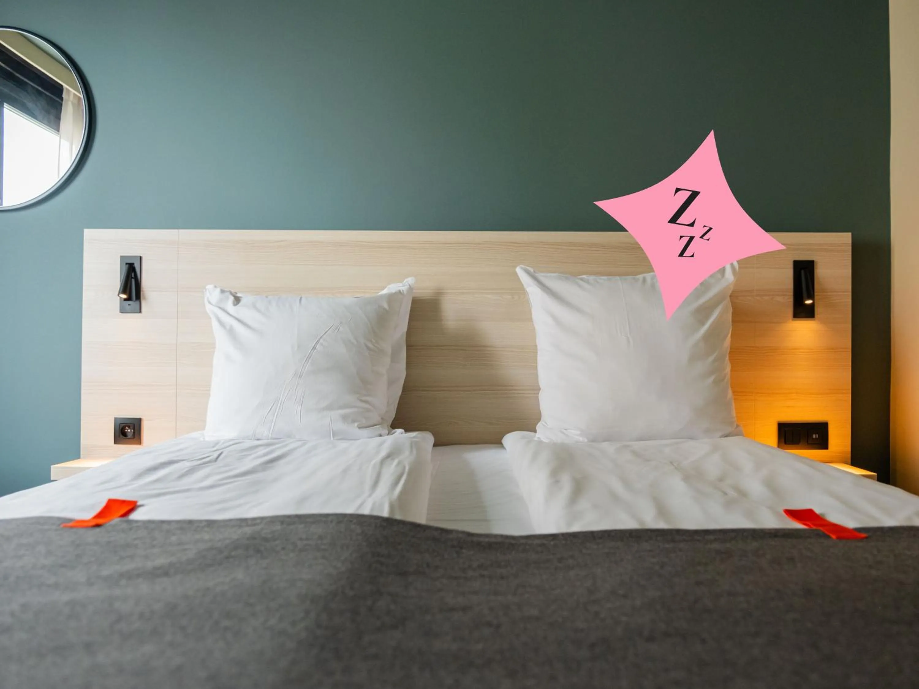 Bed in Citybox Brussels Centre Louise