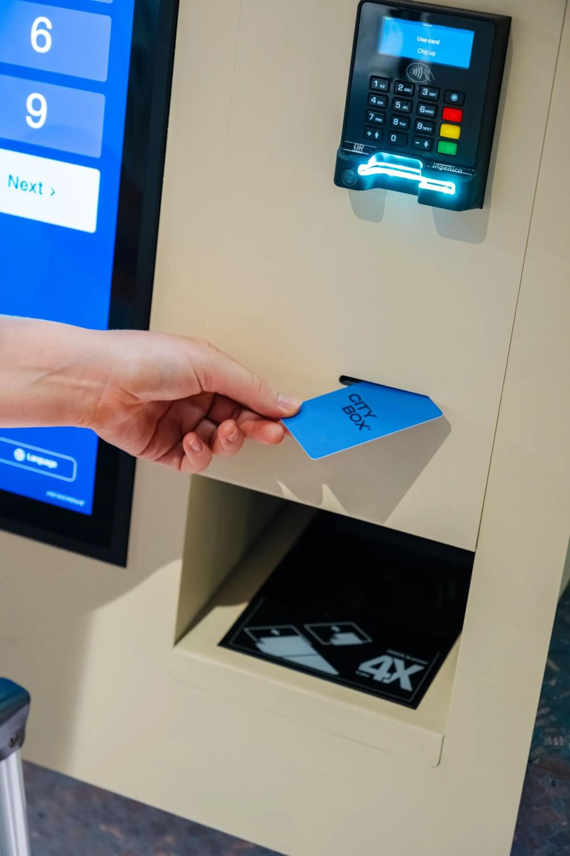 Lobby or reception in Citybox Brussels Centre Louise